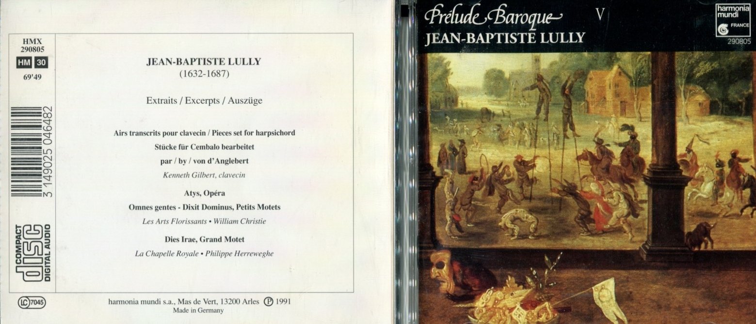 Prelude Baroque V: Jean-Baptiste Lully 3149025046482