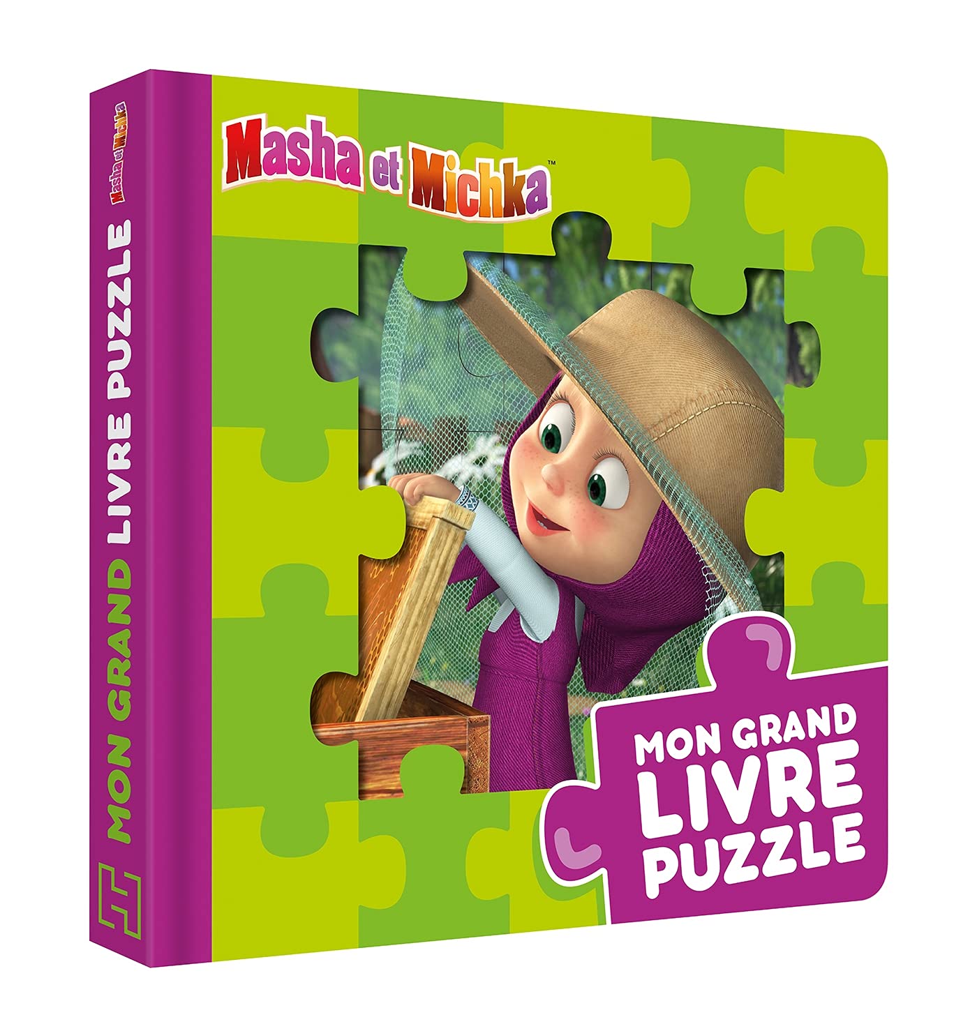 Masha et Michka - Mon grand livre puzzle 9782017163039