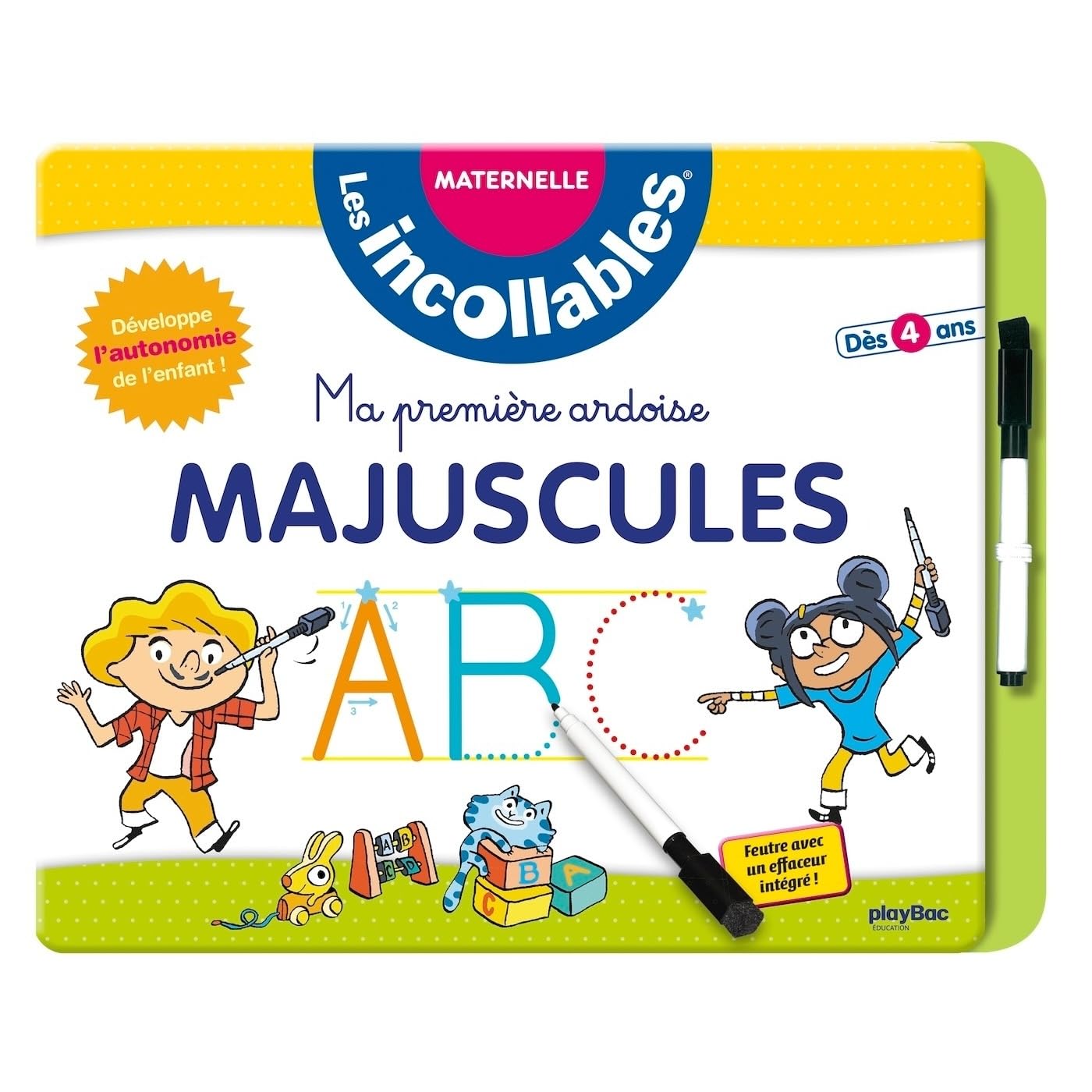 Les Incollables - Ma première ardoise - Majuscules 9782809682359