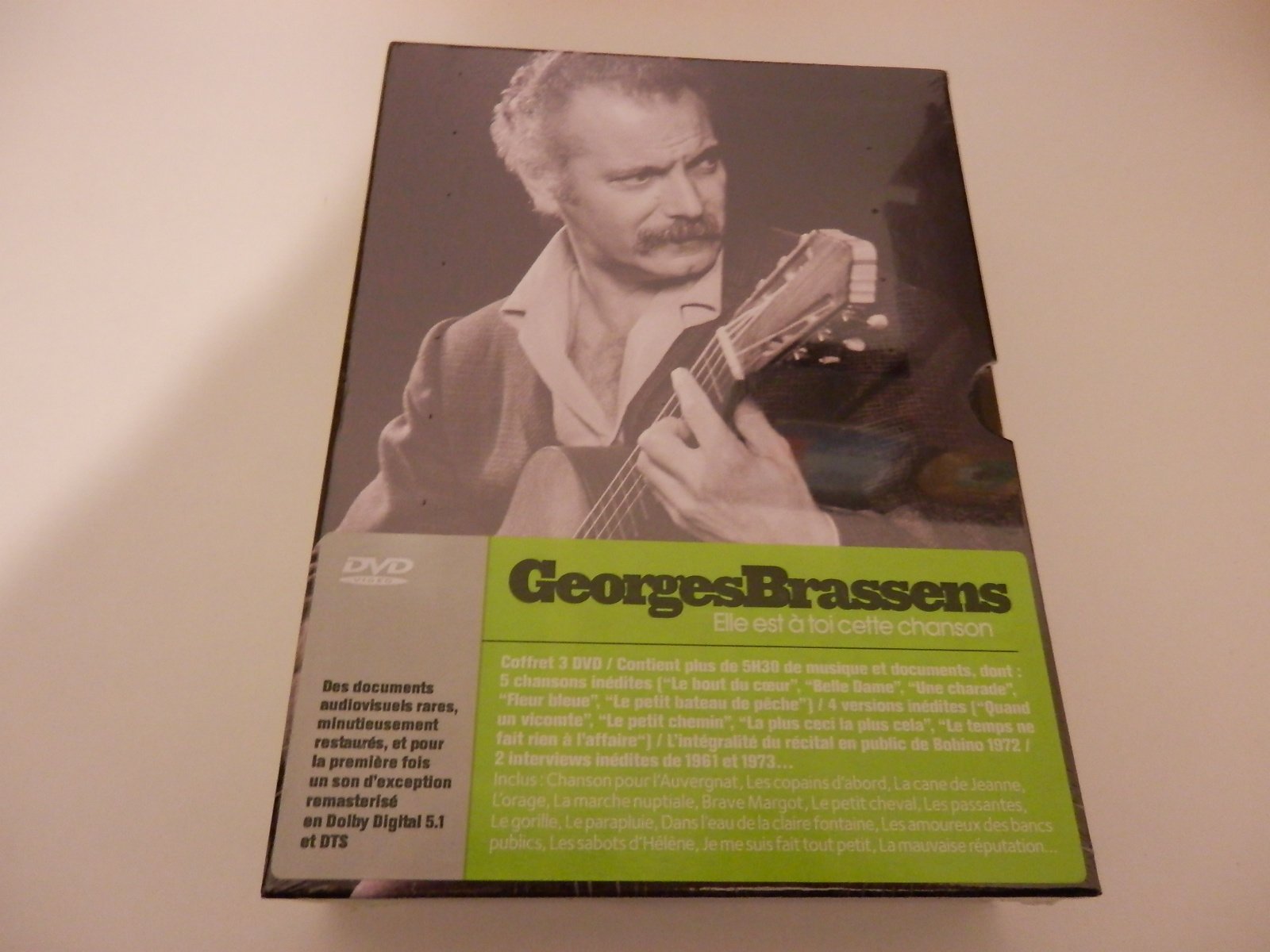 Georges Brassens : Elle est à toi cette chanson - Coffret 3 DVD 0602498200407