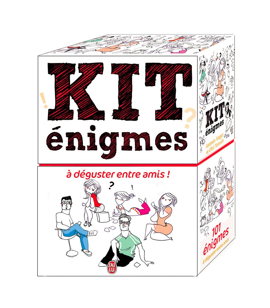 Kit énigmes à déguster entre amis 9782290019375