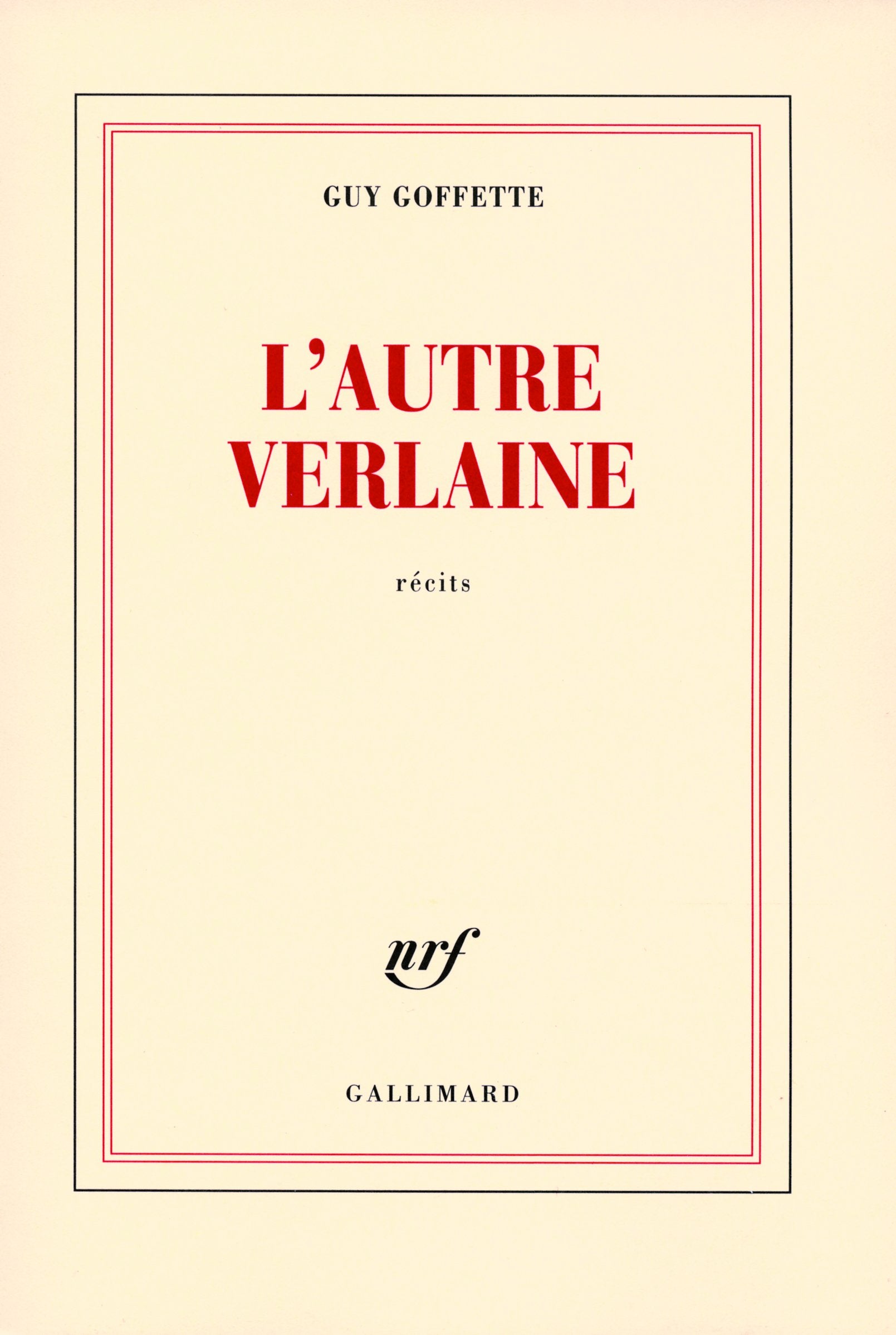 L'autre Verlaine 9782070120291