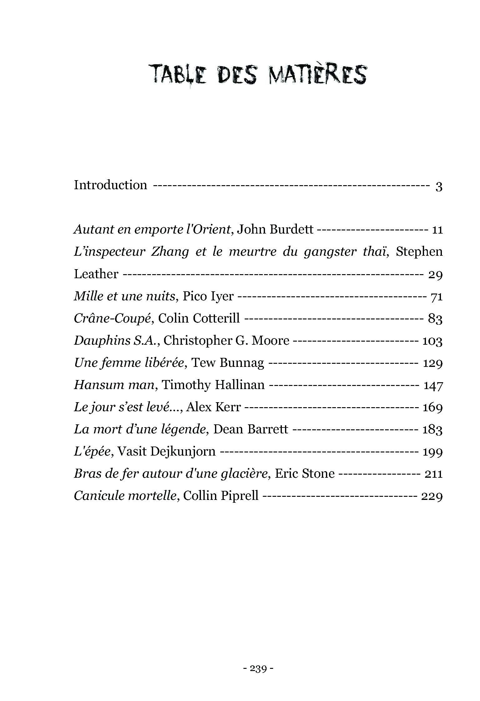 Bangkok noir 9782953553888