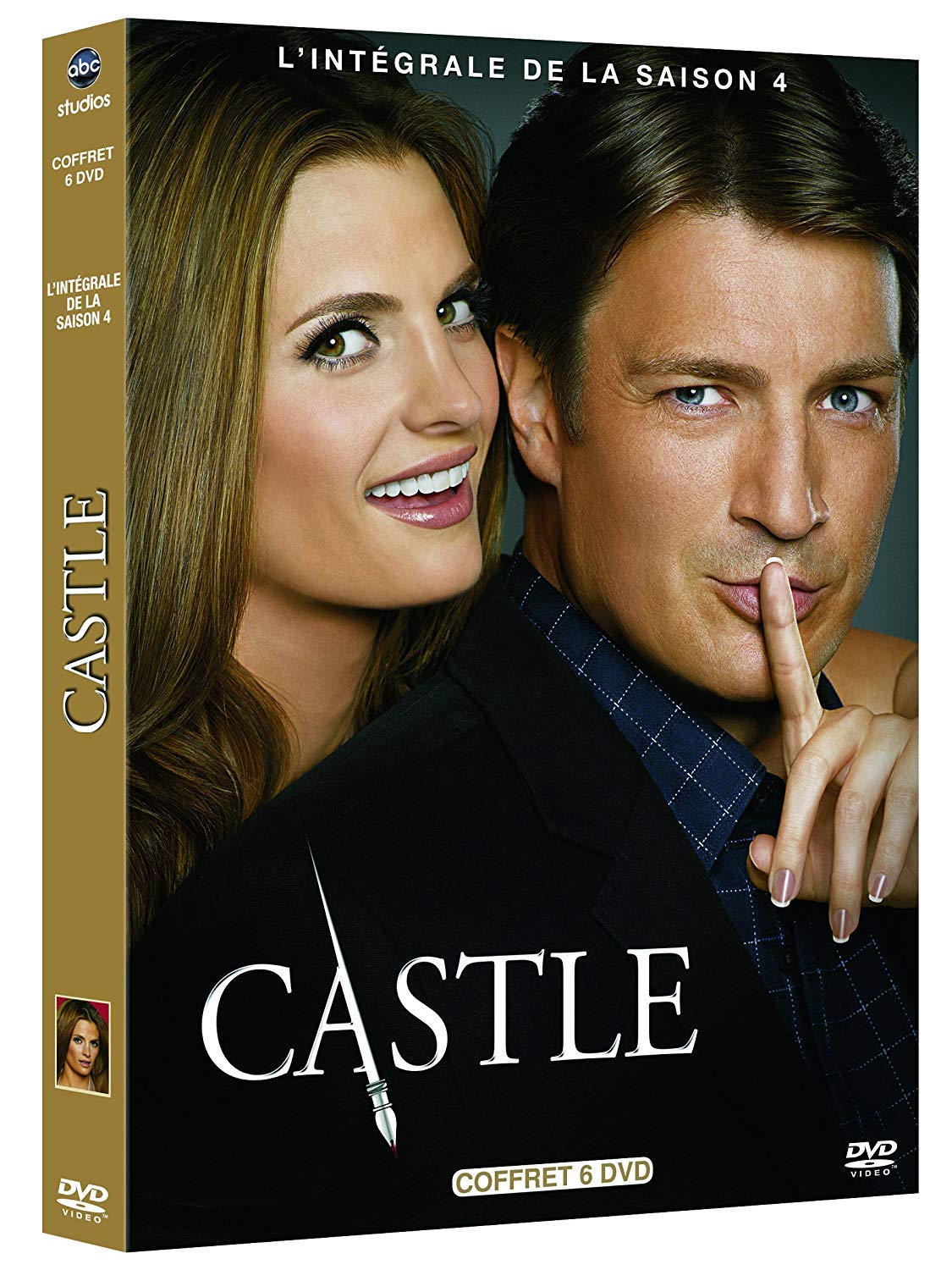 Castle, saison 4 - coffret 6 DVD 8717418320867