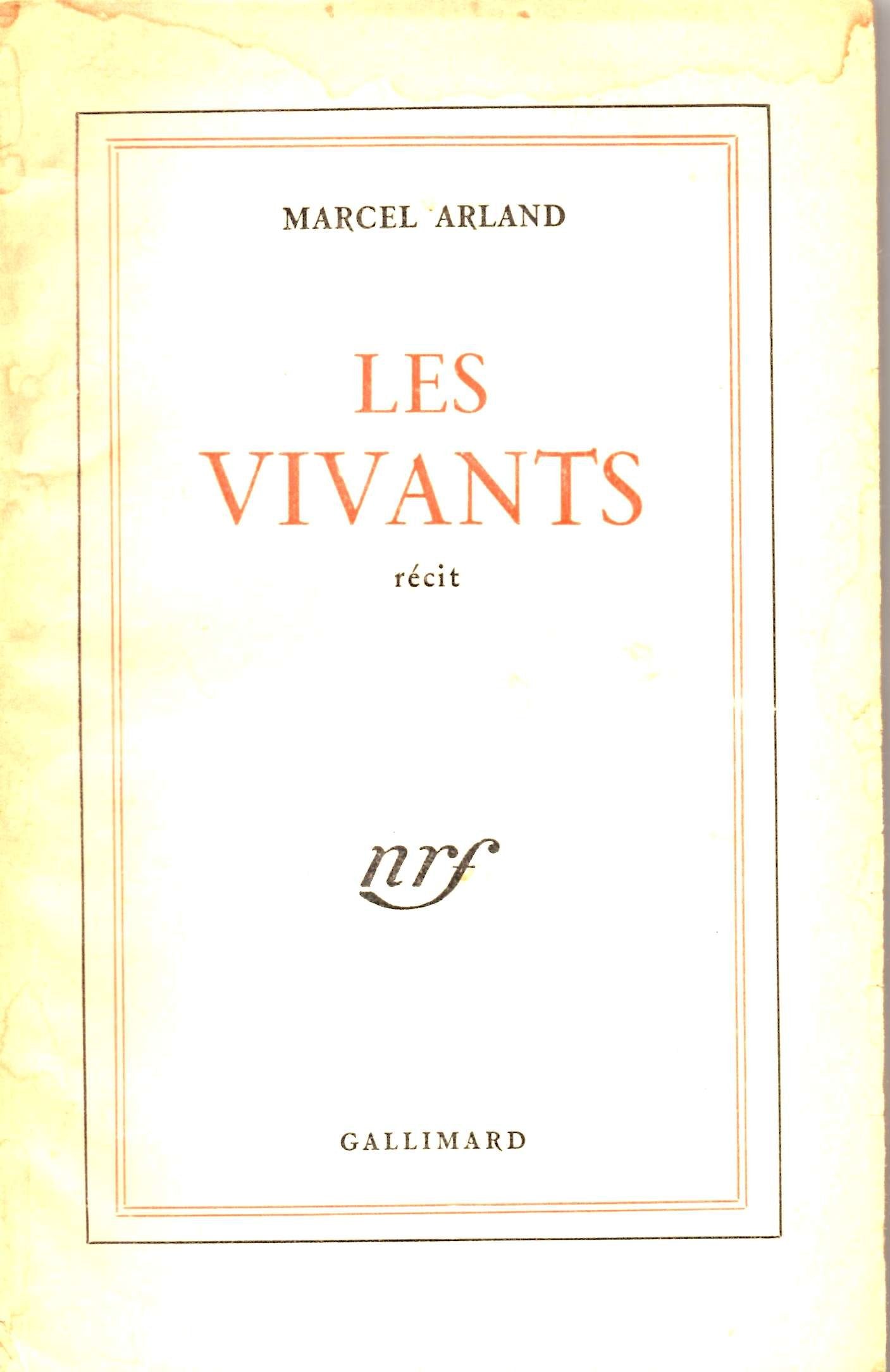 Les Vivants 9782070202522