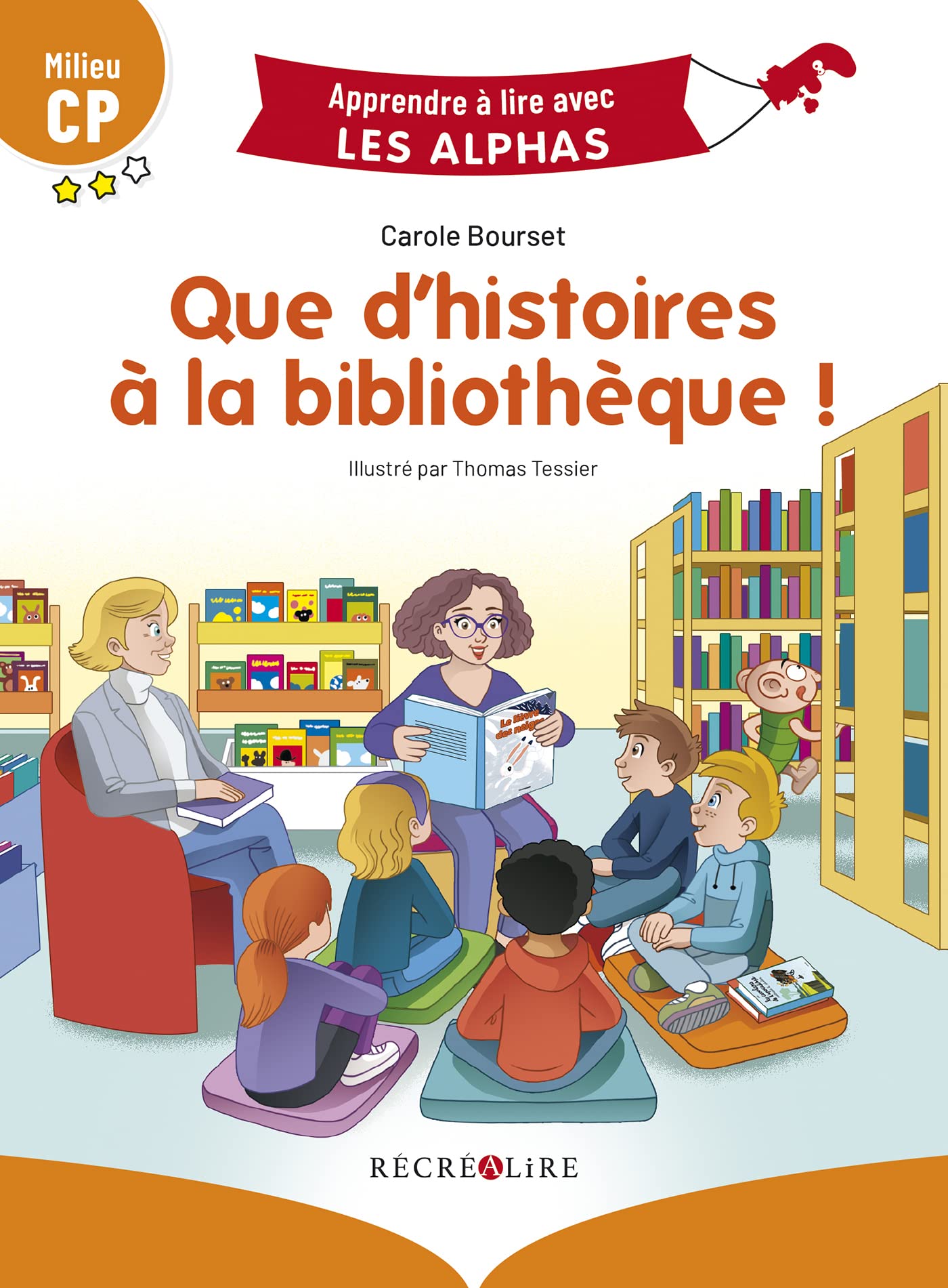Que d'histoires à la bibliothèque ! Milieu CP 9782366471274