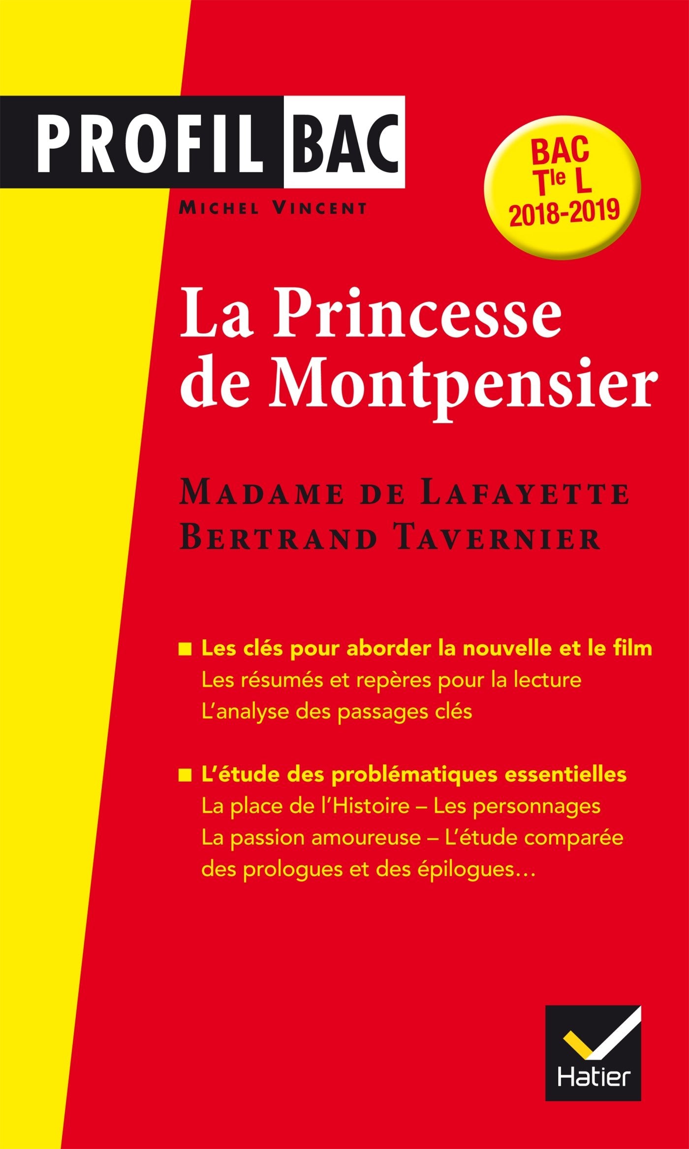 Profil - Mme de Lafayette/B. Tavernier, La Princesse de Montpensier: analyse comparée des deux oeuvres 9782401030091