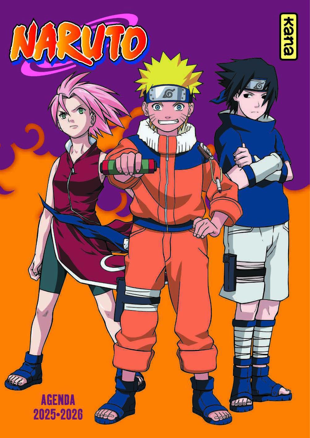Agenda Naruto 2025-2026 9782505133599