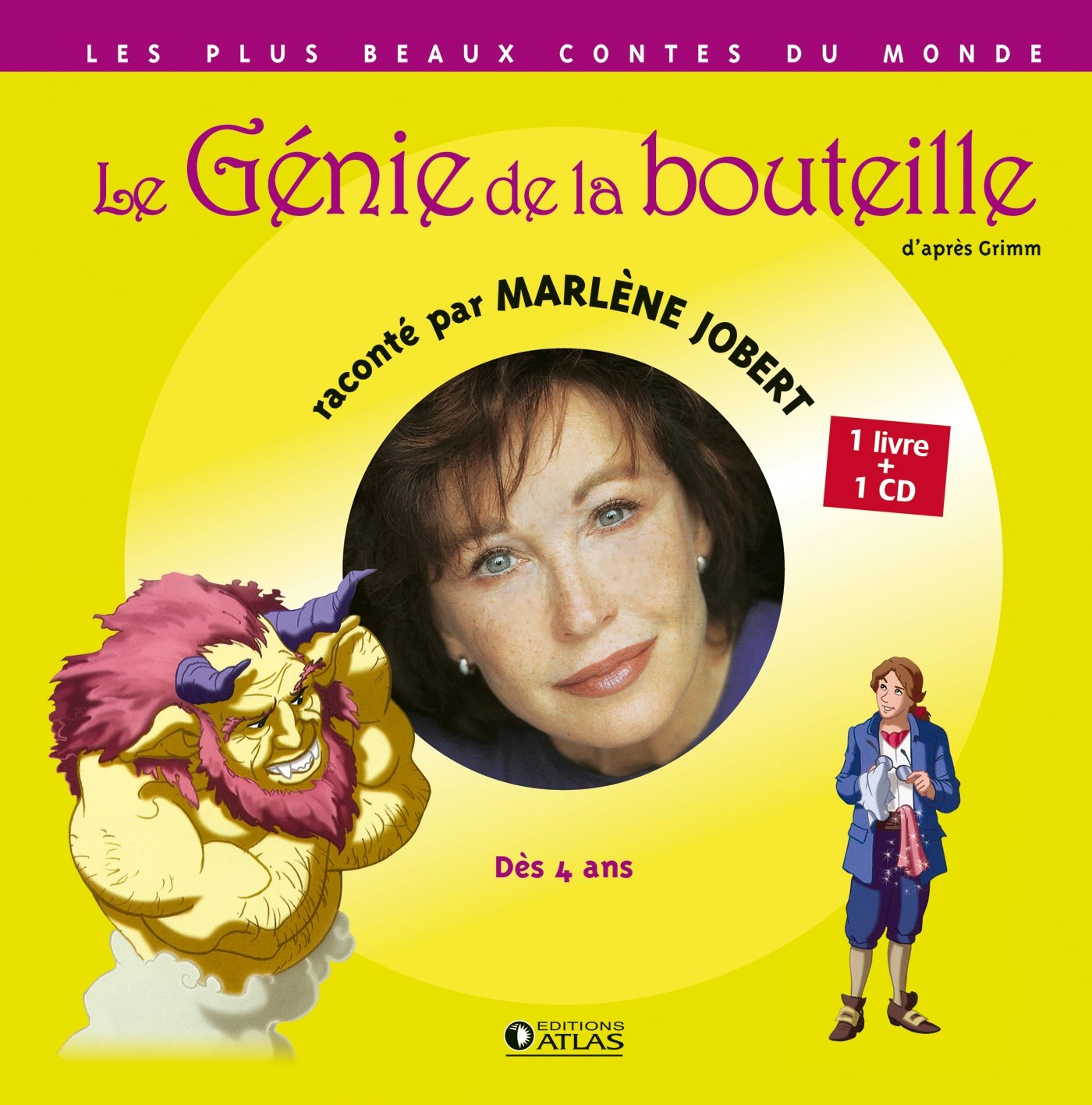 Le Génie de la bouteille: Livre CD 9782723496001