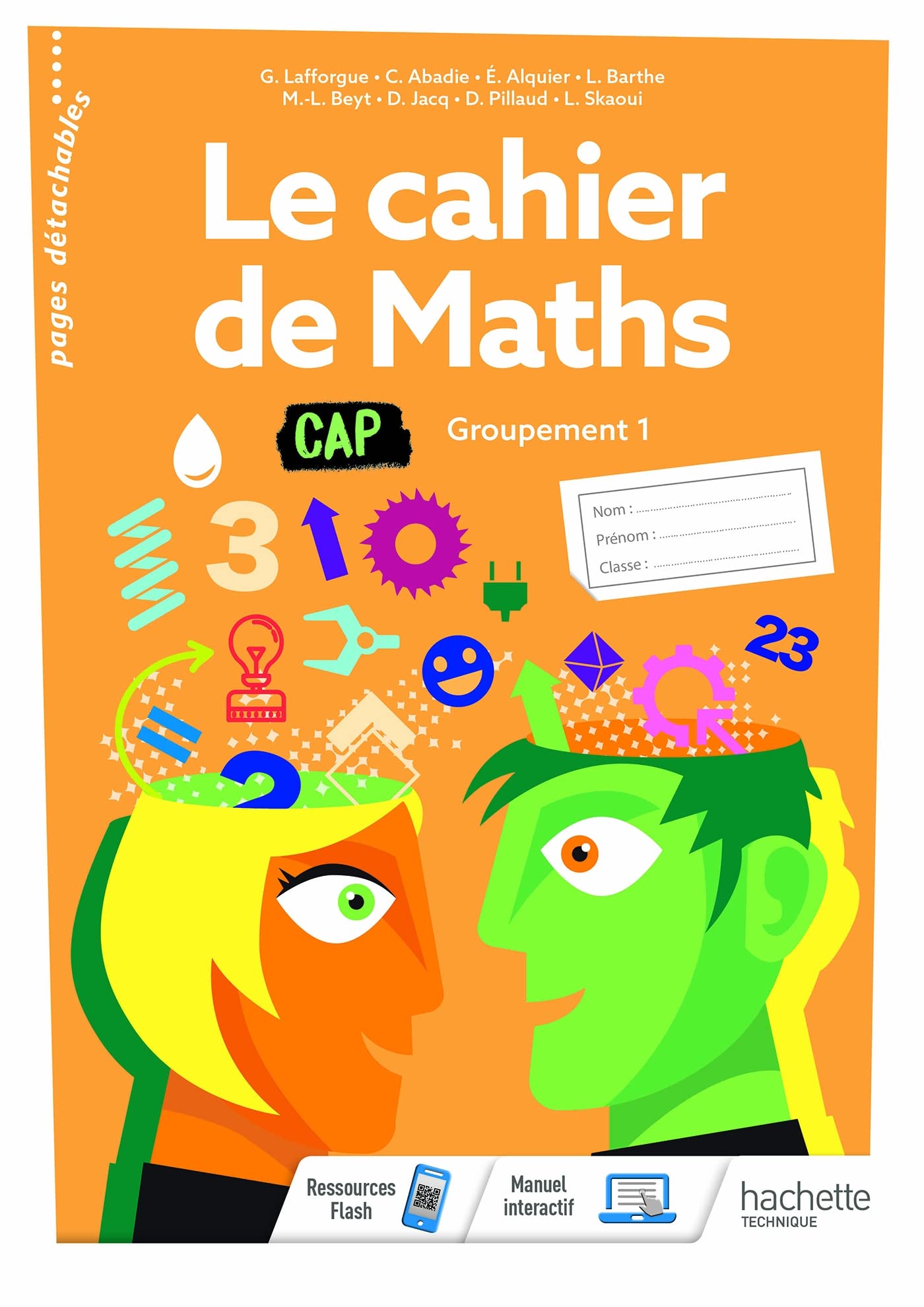 Le cahier de Maths Groupement 1 CAP - cahier de l'élève- Éd. 2020 9782017099895