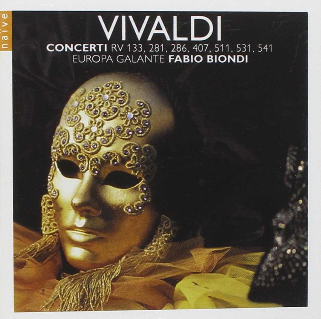 Vivaldi : Concerti, Rv 133, 281, 286, 407, 511, 531, 541 3386700030866