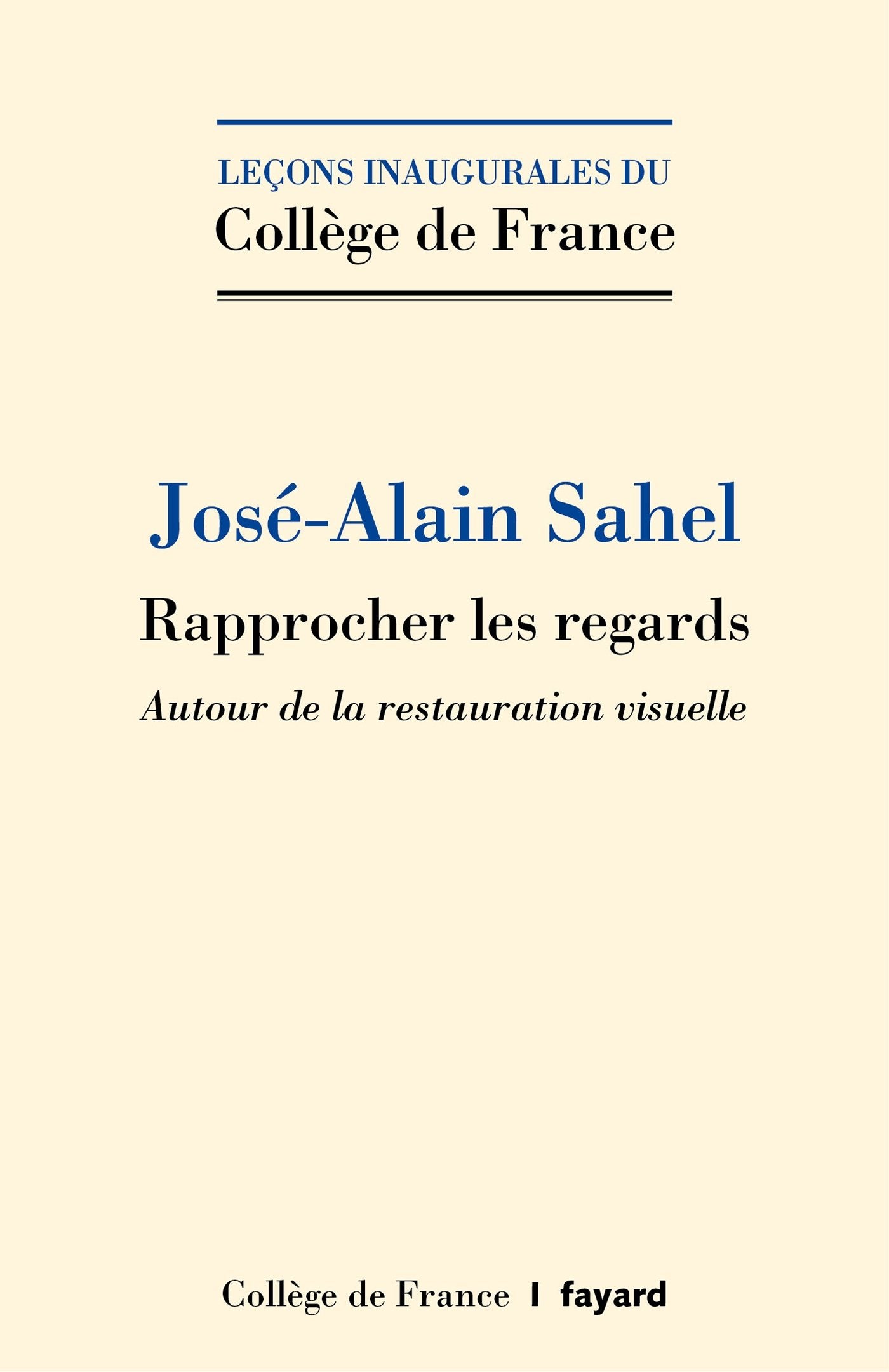 Rapprocher les regards 9782213701813