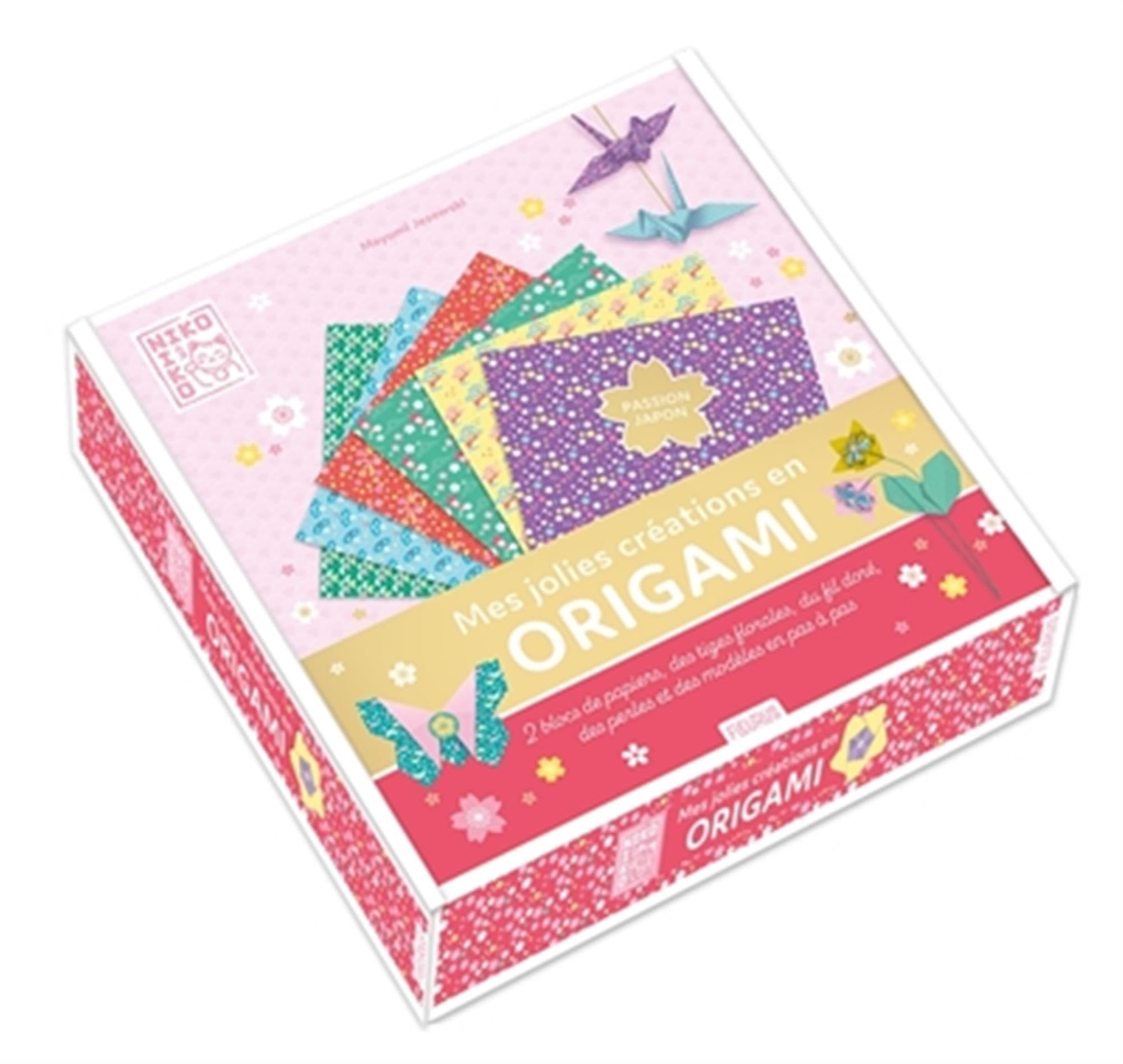 Mes jolies créations en origami - Niko Niko (coffret) 9782215187608