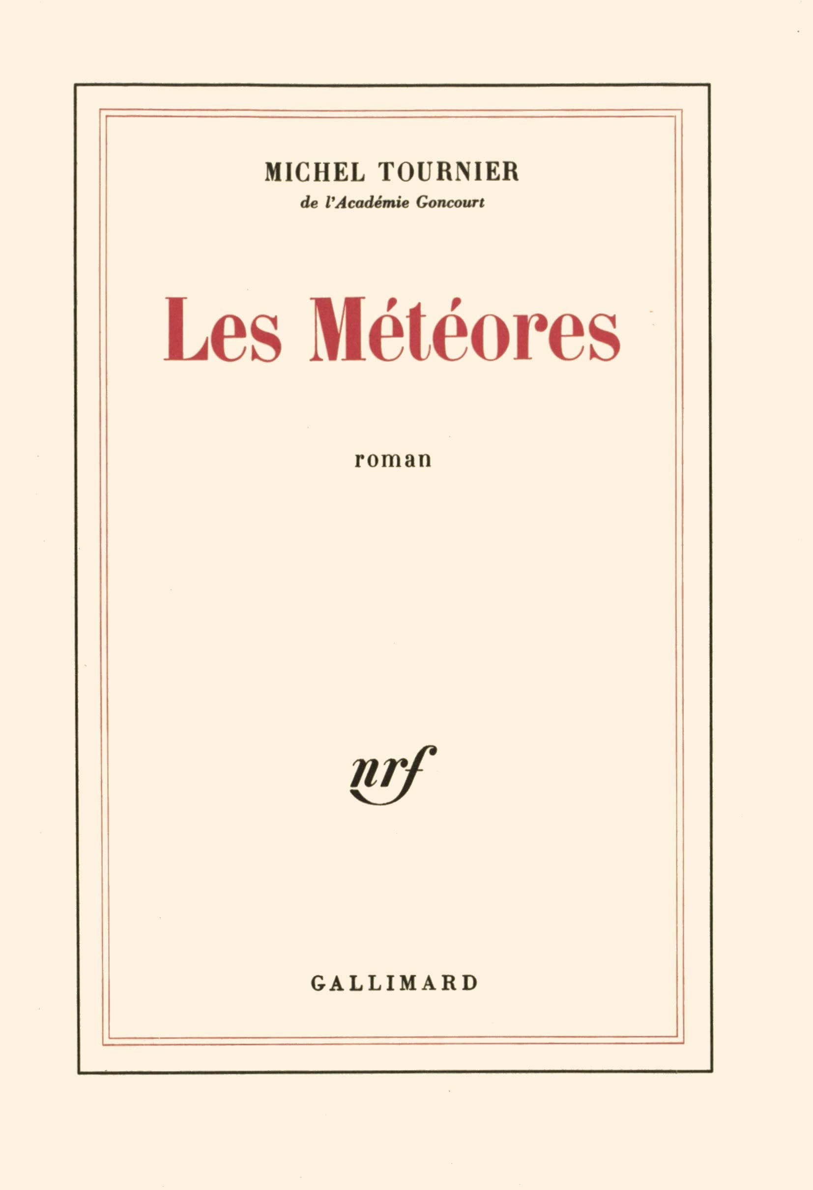 Les Météores 9782070292073