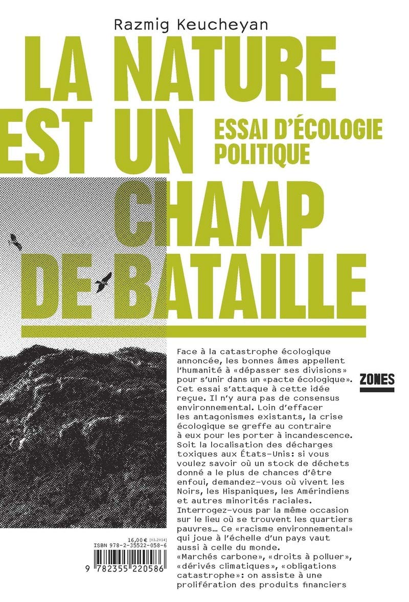 La nature est un champ de bataille: Essai d'écologie politique 9782355220586