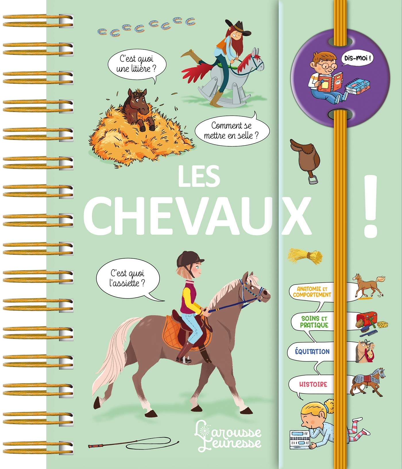 Dis-moi ! les chevaux 9782035979551