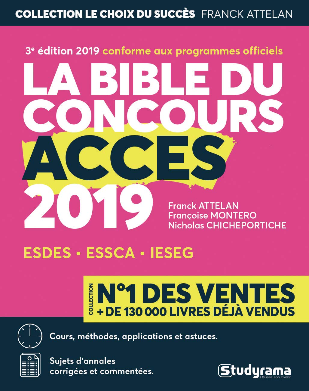 La bible du concours Accès 9782759038428