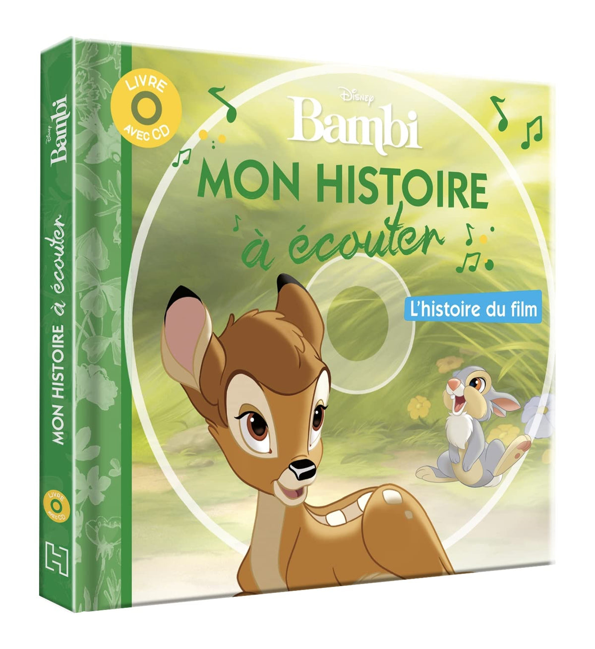 BAMBI - Mon Histoire à Écouter - L'histoire du film - Livre CD - Disney 9782014634778