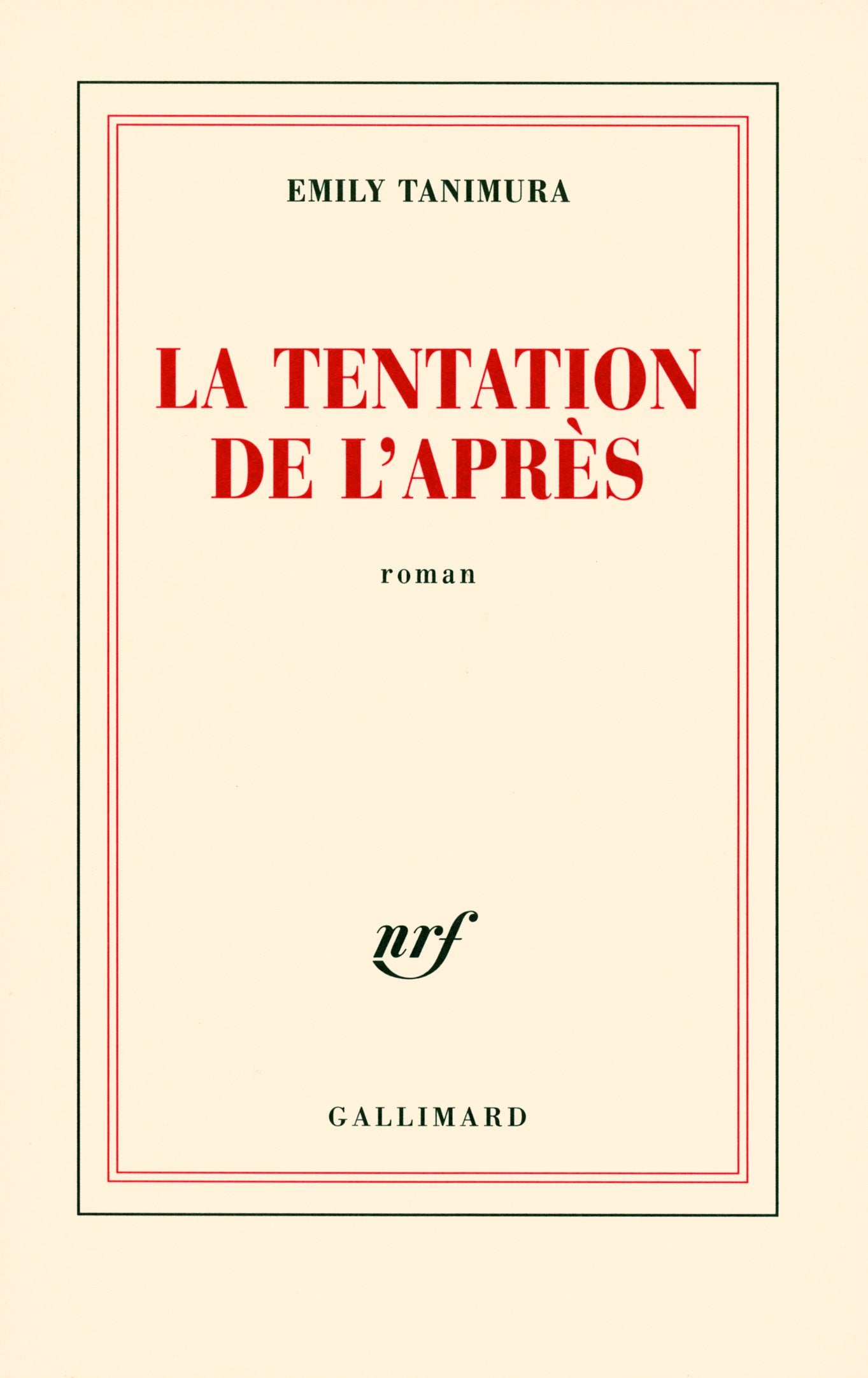 La tentation de l'après 9782070779840