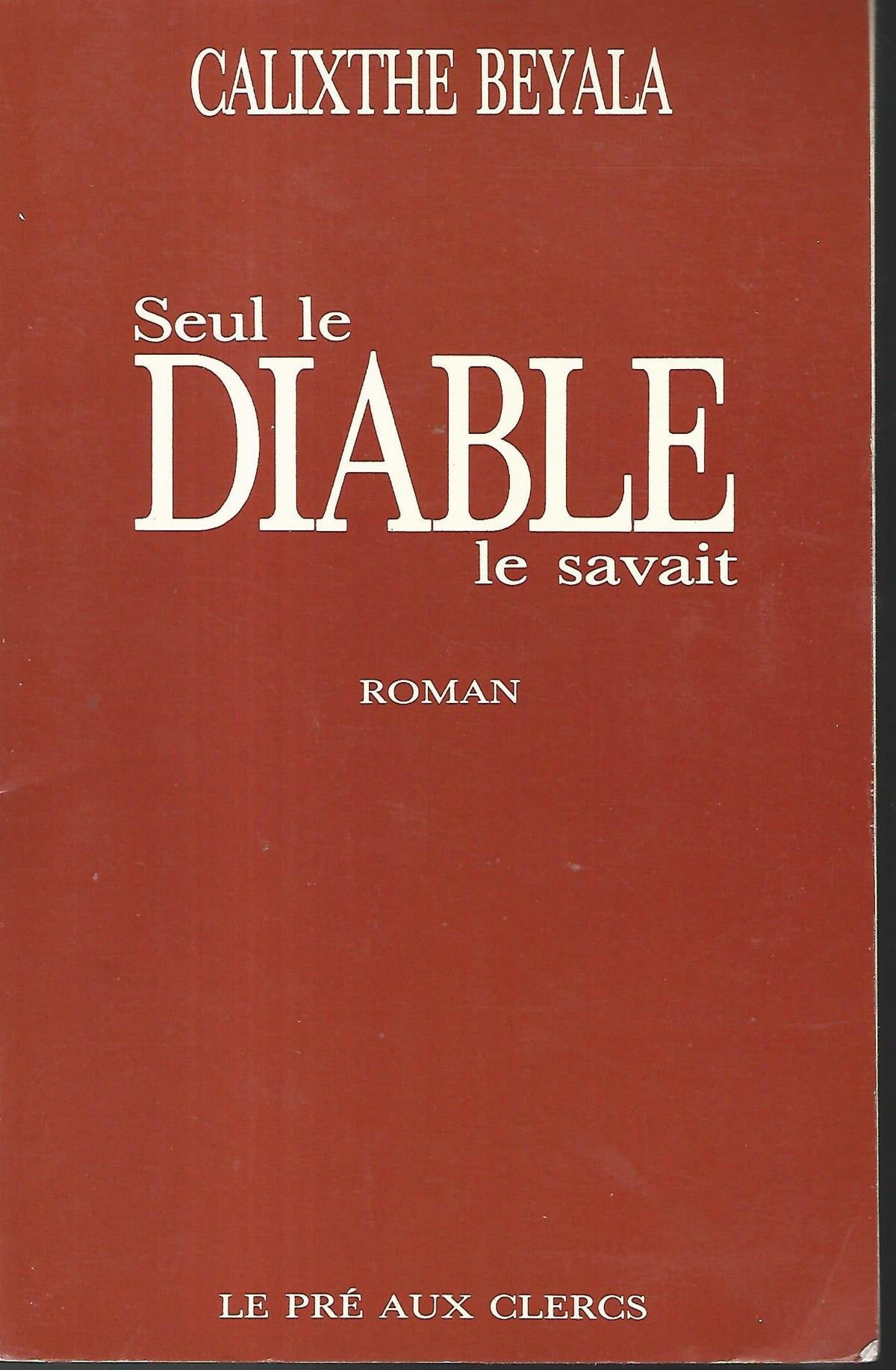 Seul le diable le savait 9782714424761