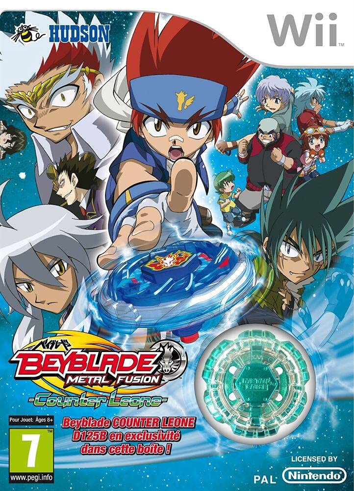 Beyblade metal fusion : counter Leone + toupie 4012927094853