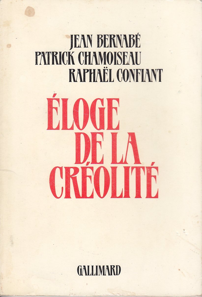 Eloge de la créolité 9782070716135