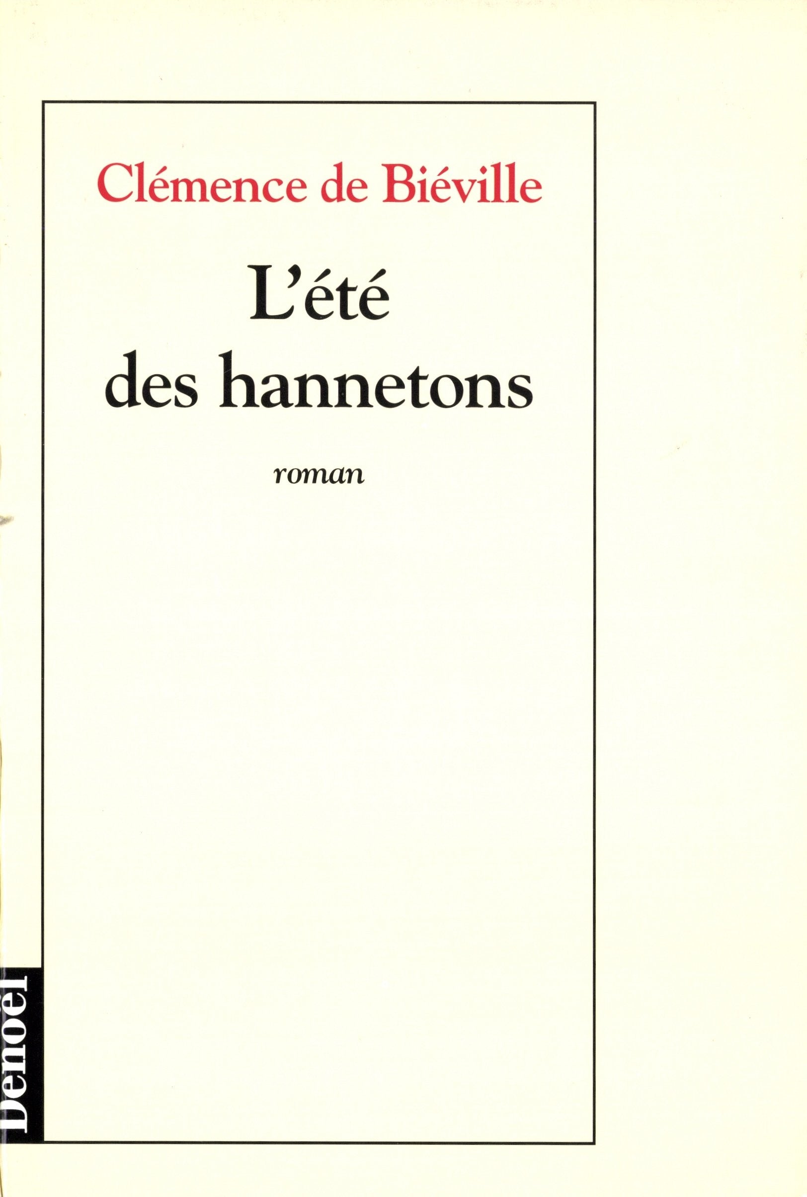 L'été des hannetons 9782207243893