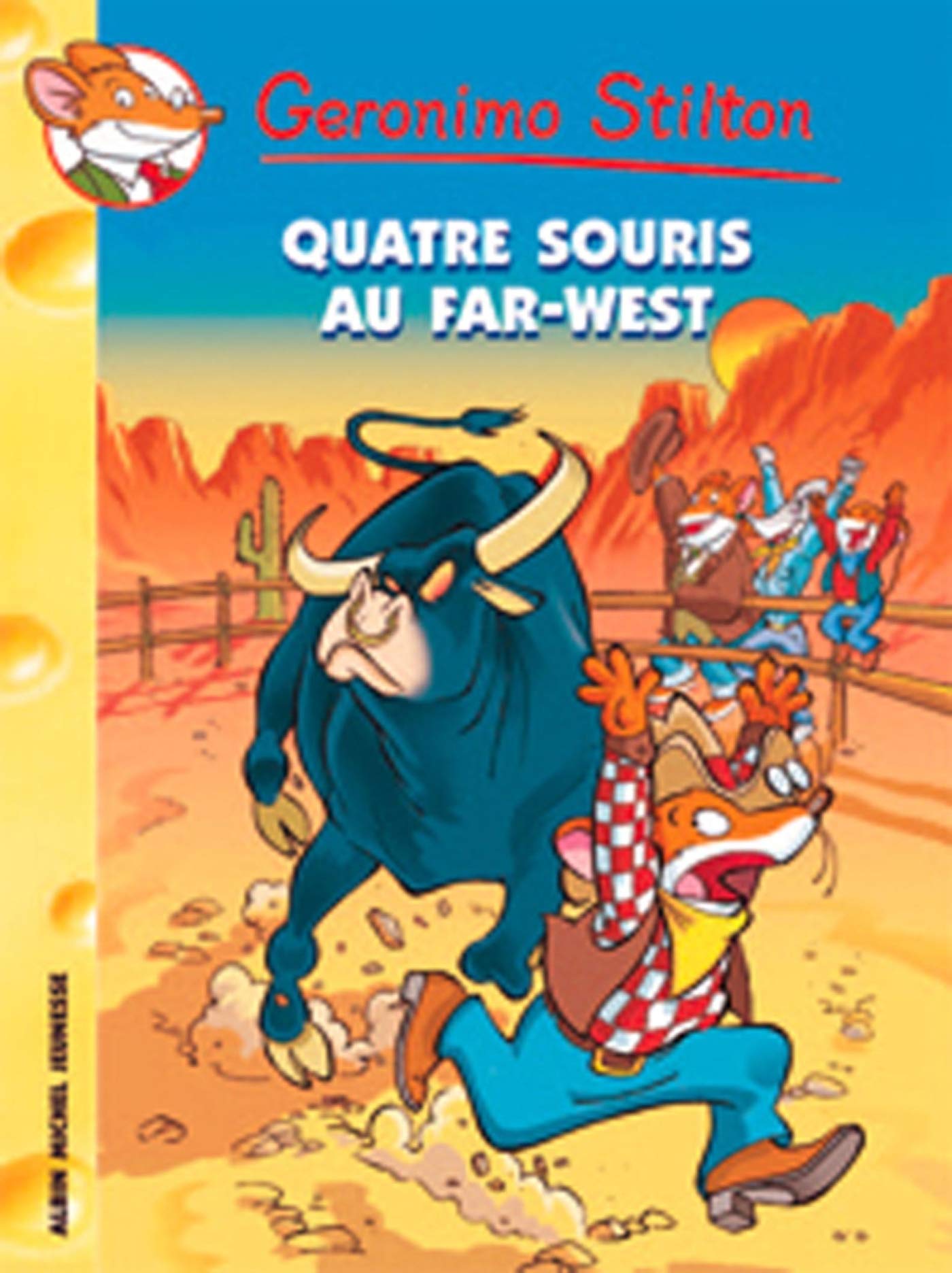 Quatre souris au Far-West 9782226173874