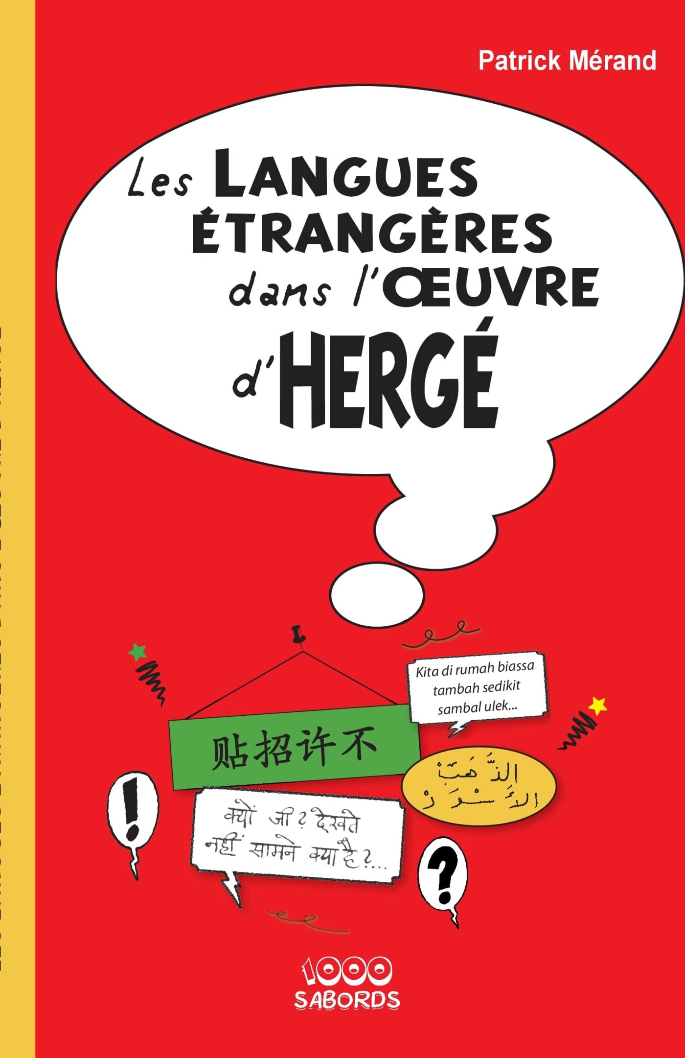 LES LANGUES ETRANGERES DANS L'OEUVRE D'HERGE 9782842802677