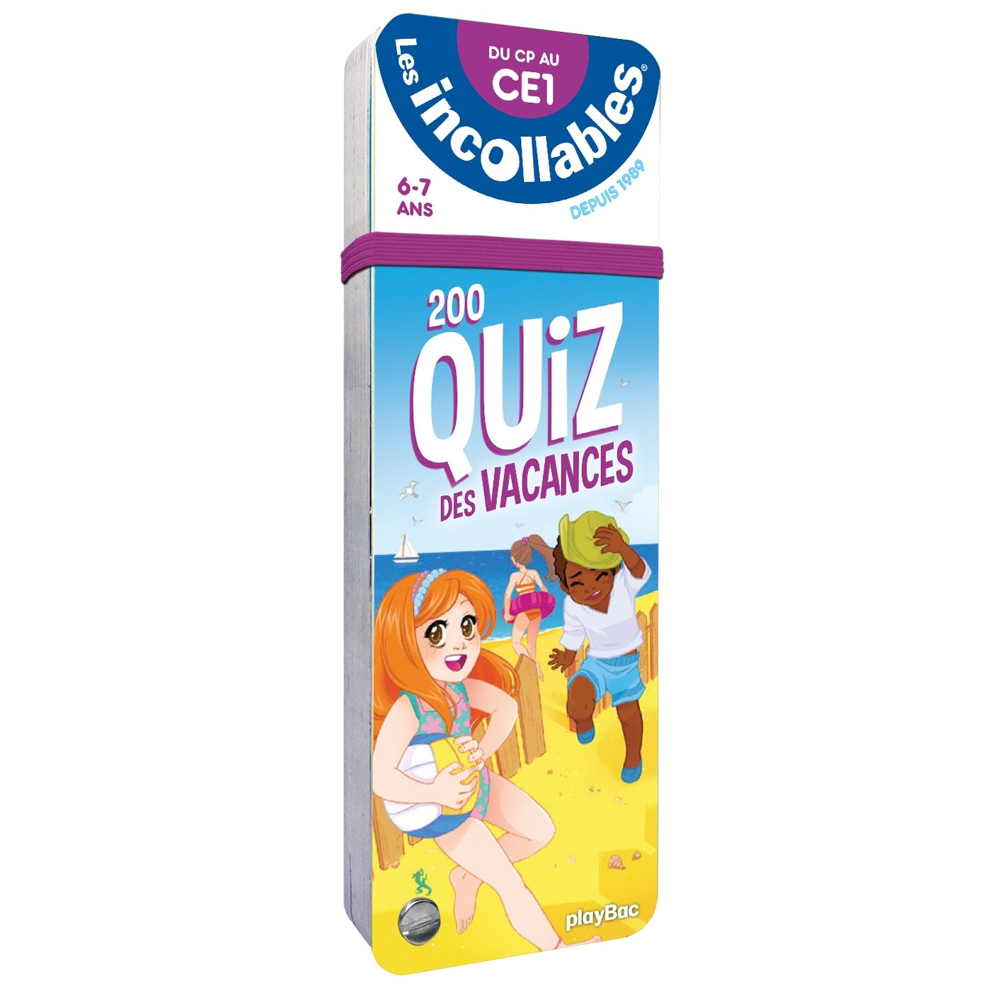 Les incollables - 200 quiz des vacances - Du CP au CE1- Cahier de vacances 9782809661552