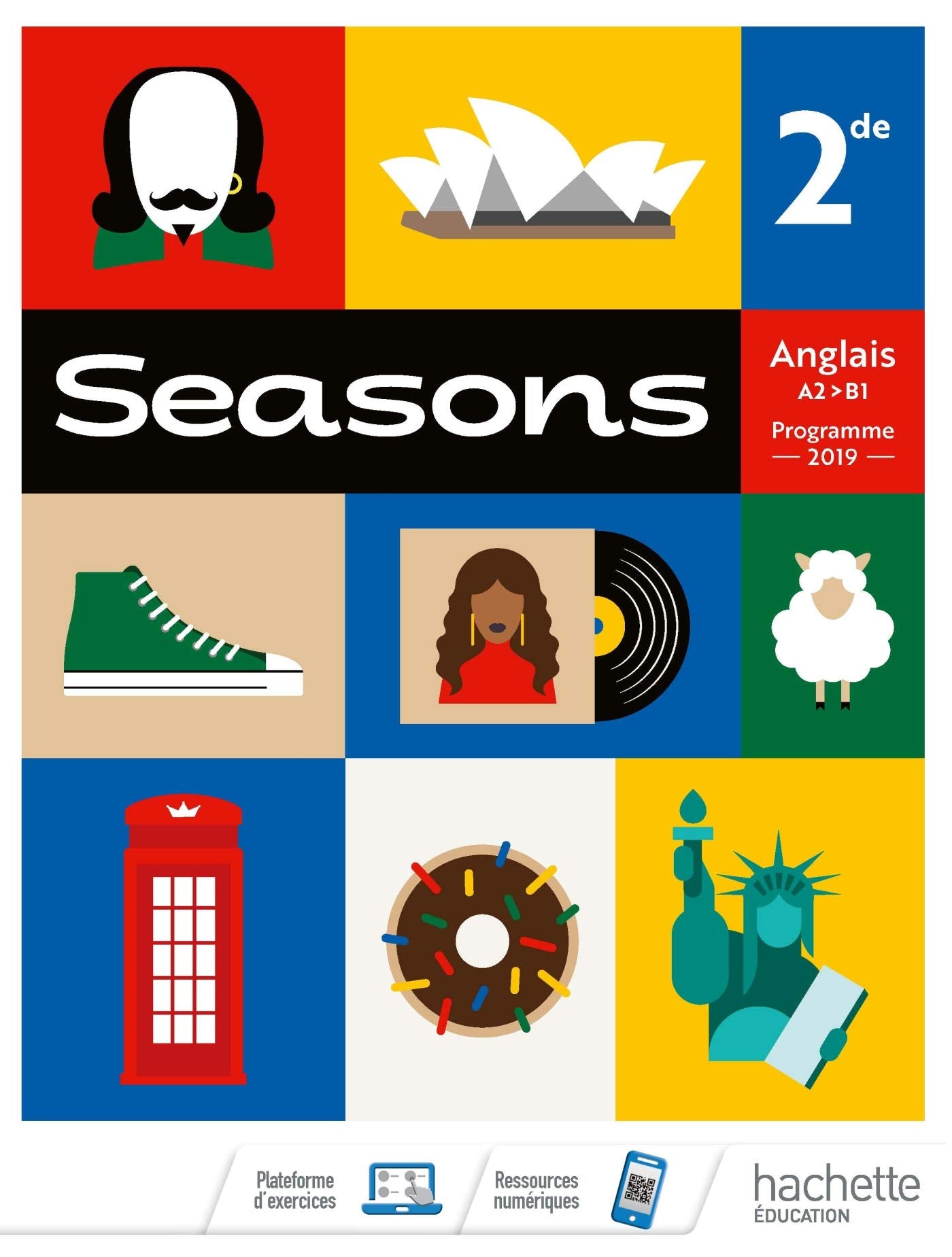 Seasons 2nde - Livre Élève - Ed. 2019 9782013235983