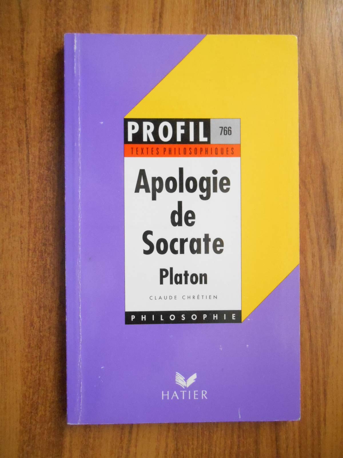 Apologie de Socrate: Traduction originale 9782218070709