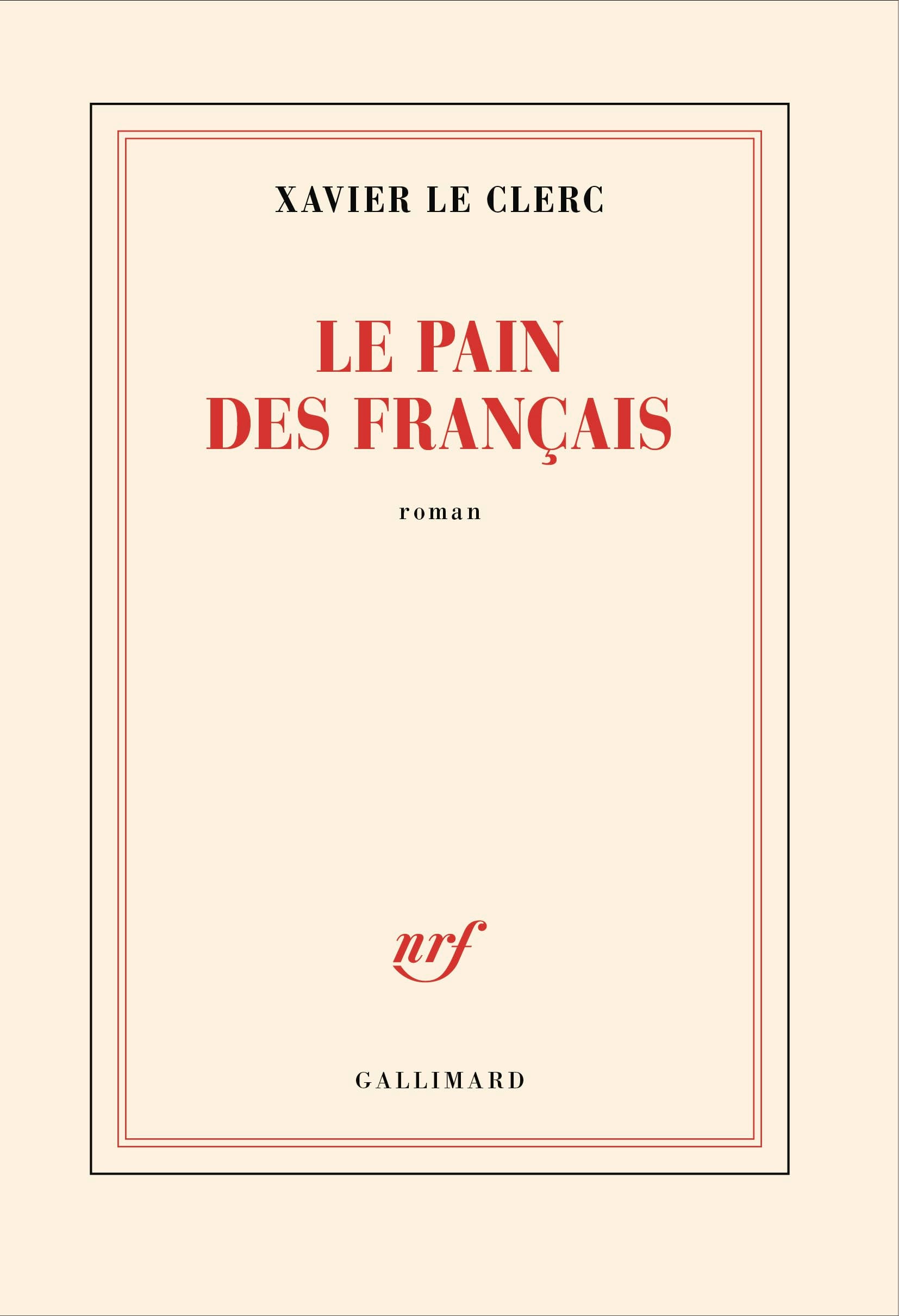 Le pain des Français 9782073076458
