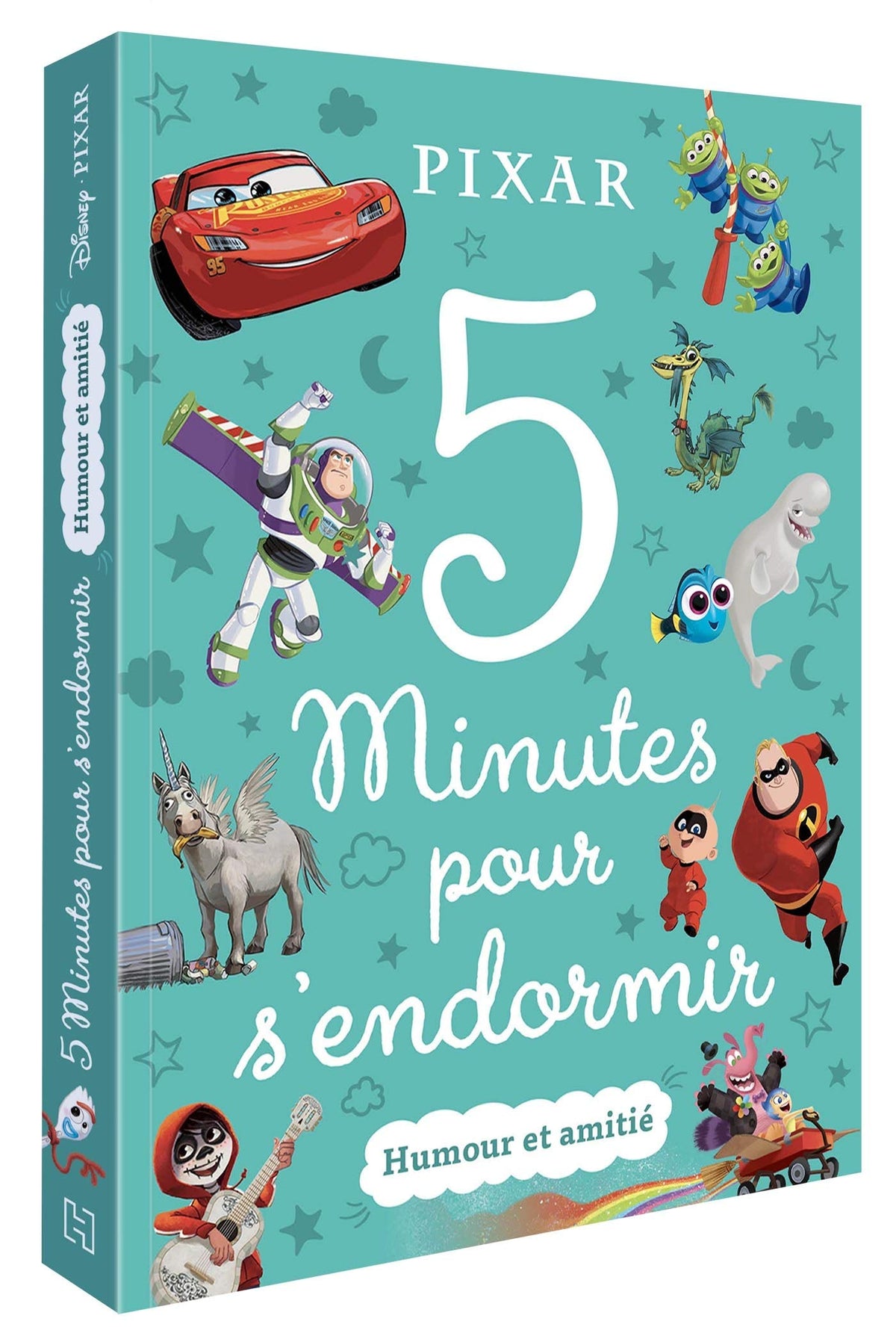 DISNEY PIXAR - 5 Minutes pour s'endormir - Humour et amitié 9782016287774