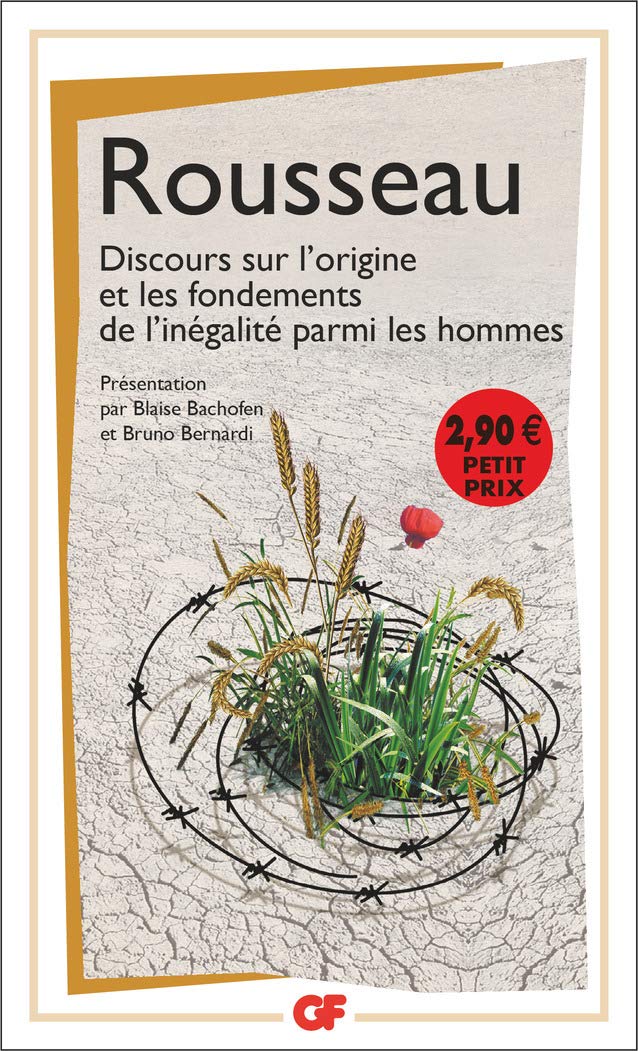 Discours sur l'origine et les fondements de l'inégalité parmi les hommes 9782081275256