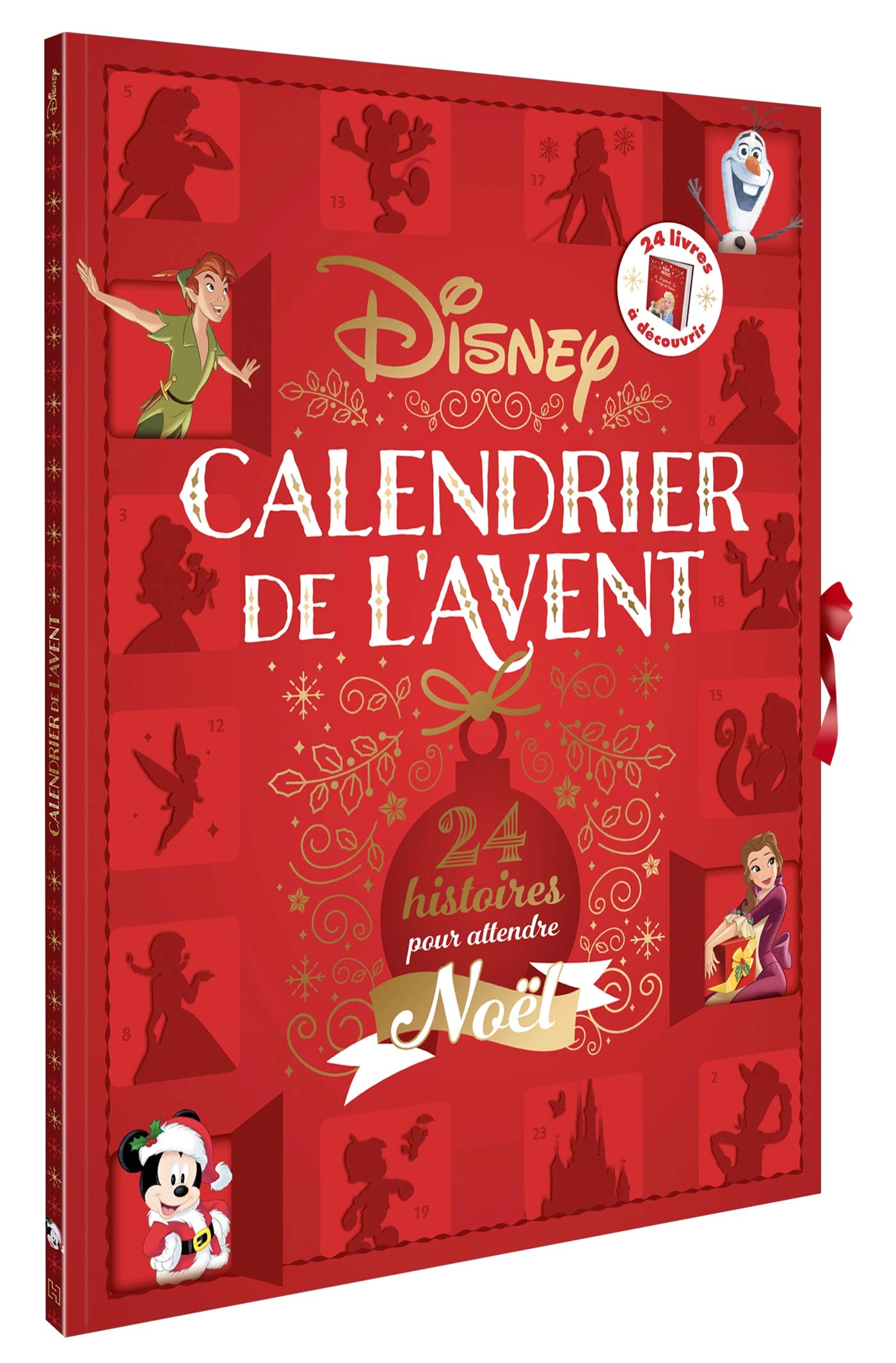DISNEY CLASSIQUES - Calendrier de l'Avent - 24 histoires pour attendre Noël 9782016287859