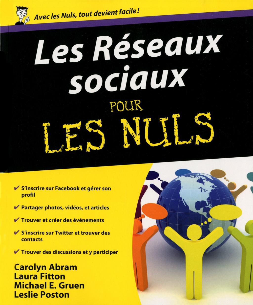 RESEAUX SOCIAUX POUR LES NULS 9782754036405