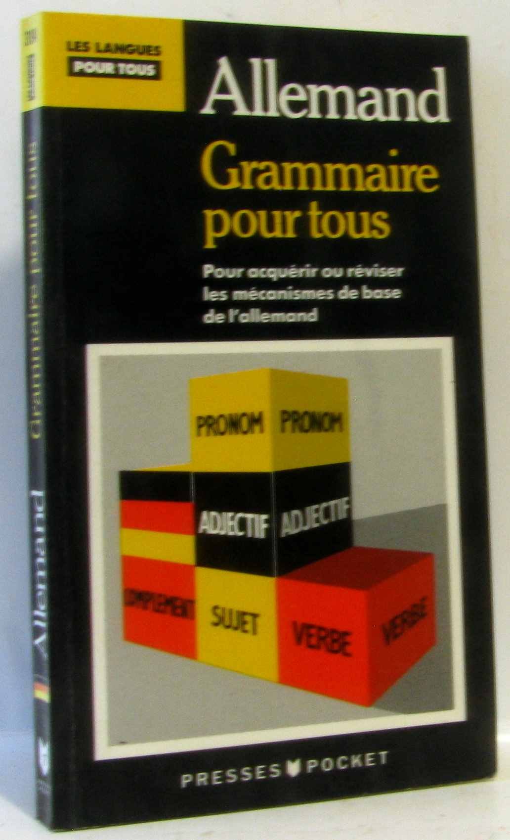 La Grammaire allemande pour tous 9782266025904