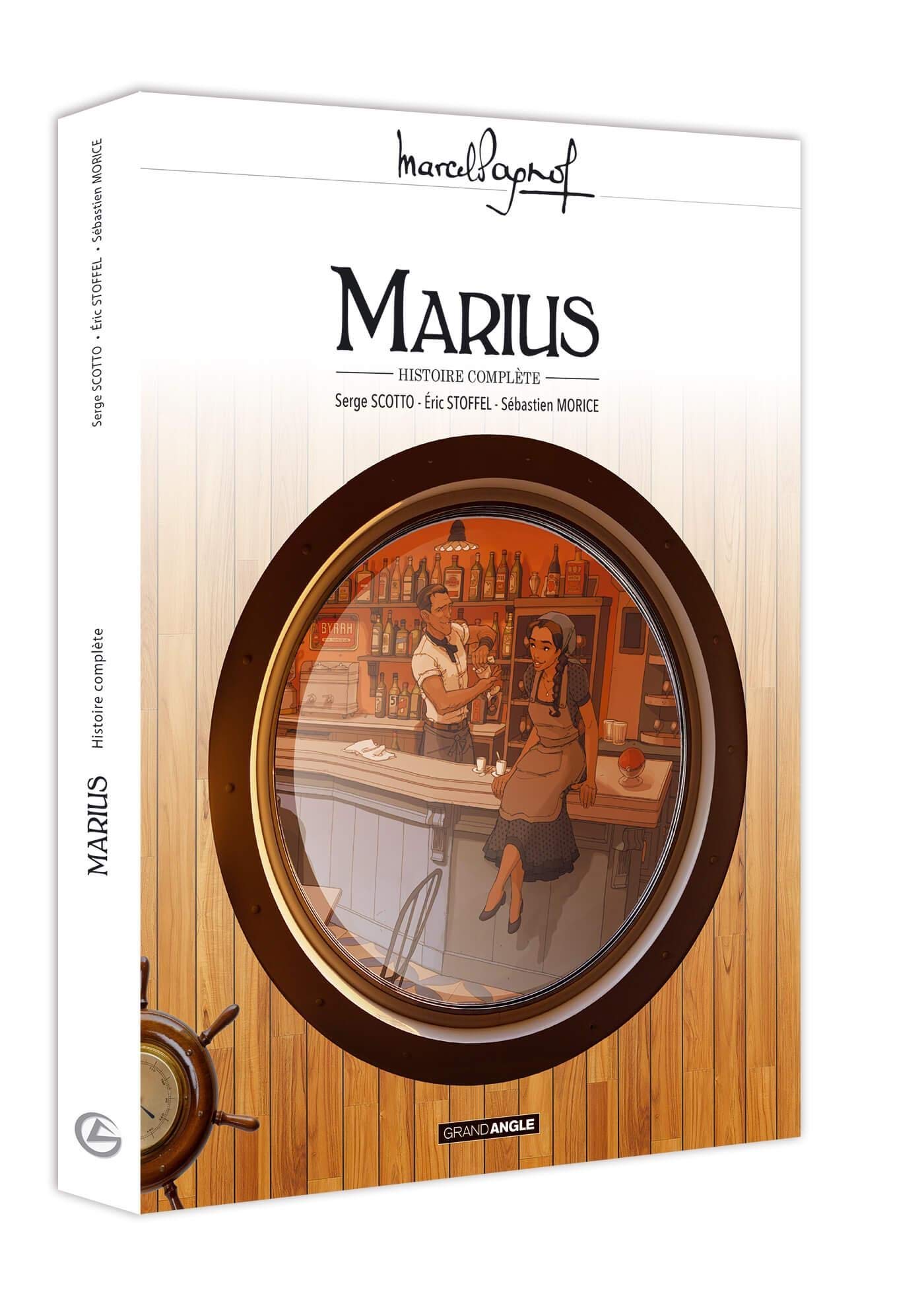 M. Pagnol en BD : Marius - écrin histoire complète 9782818979808