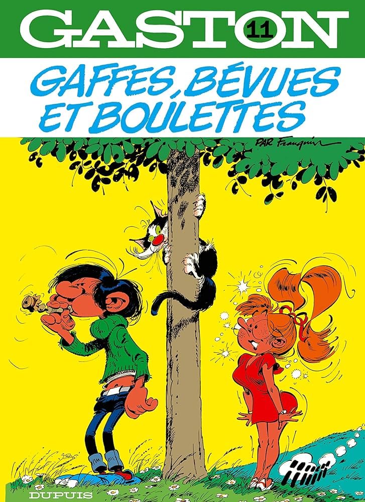 Gaston 11- Gaffes, Bevues Et Boulettes 9782800103082
