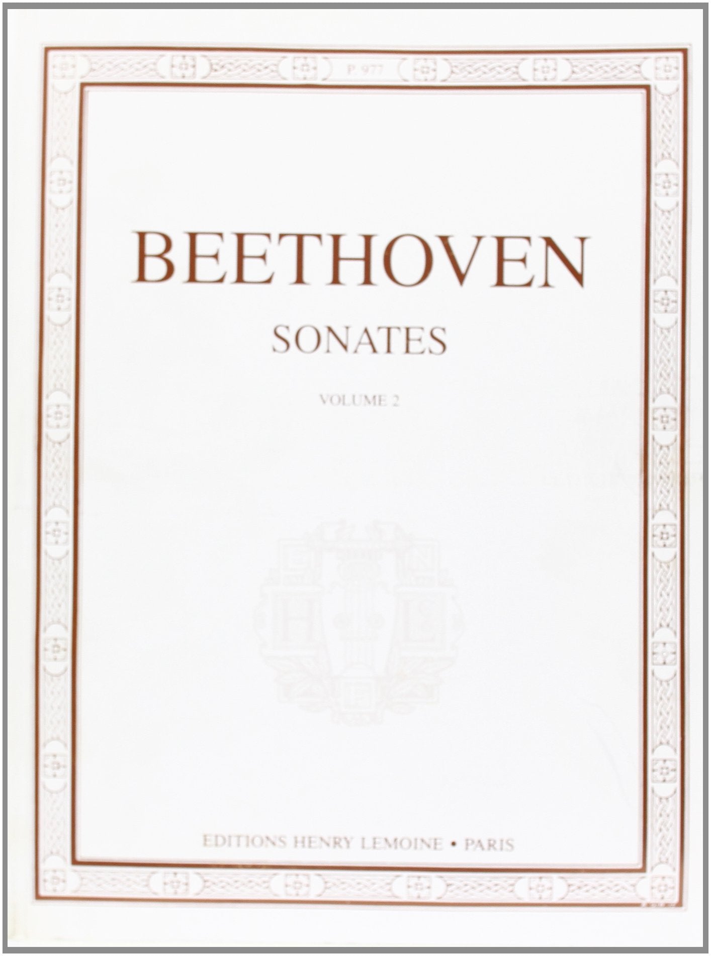 Sonates Volume 2 9790230912242