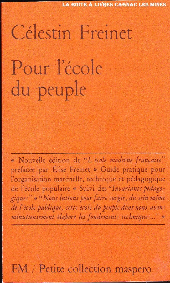 Pour l ecole du peuple p 031194 9782707103086