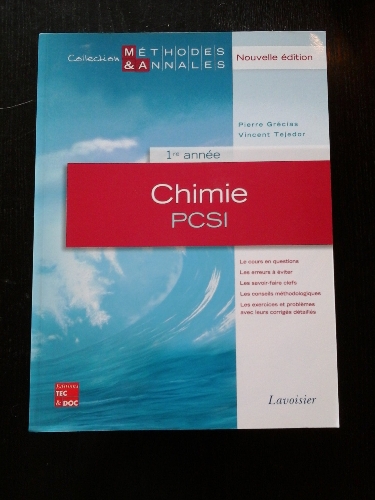 Chimie PCSI 1re année 9782743011369