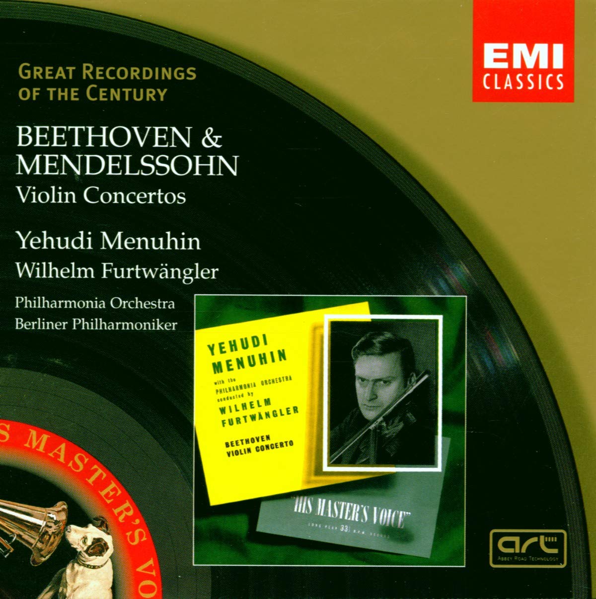 Beethoven - Mendelssohn : Concertos pour violon 0724356697522