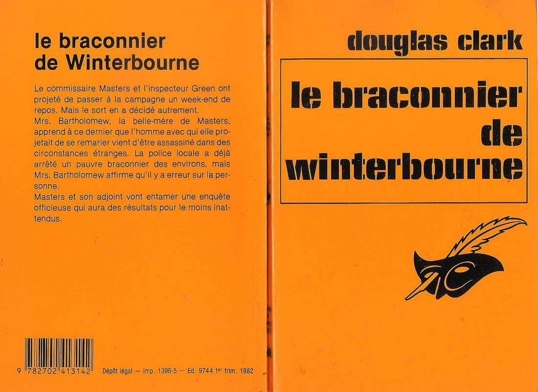 Le Braconnier de Winterbourne (Le Masque) 9782702413142