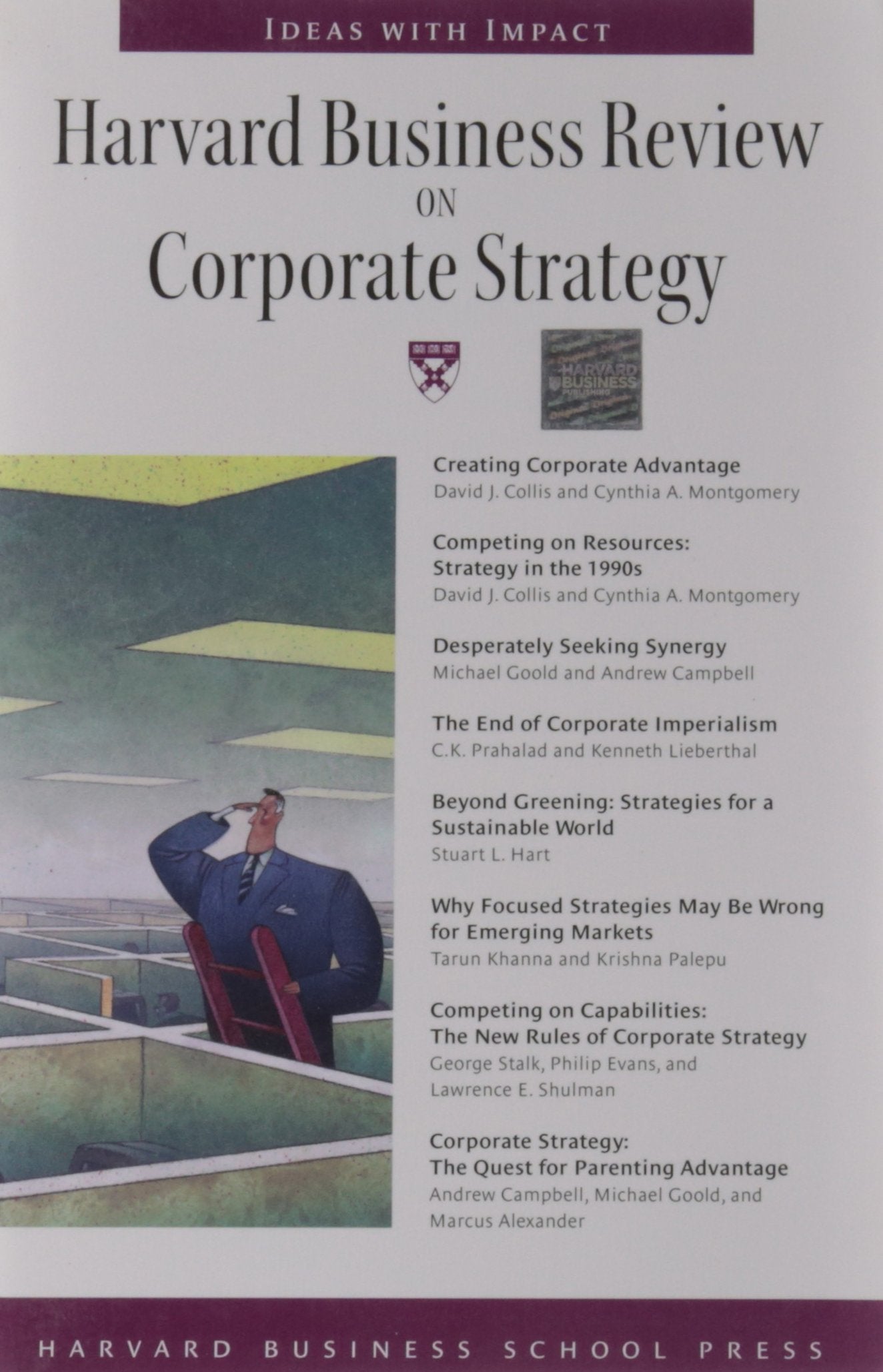 Harvard Business Review On Corporate Strategy 9781578511426