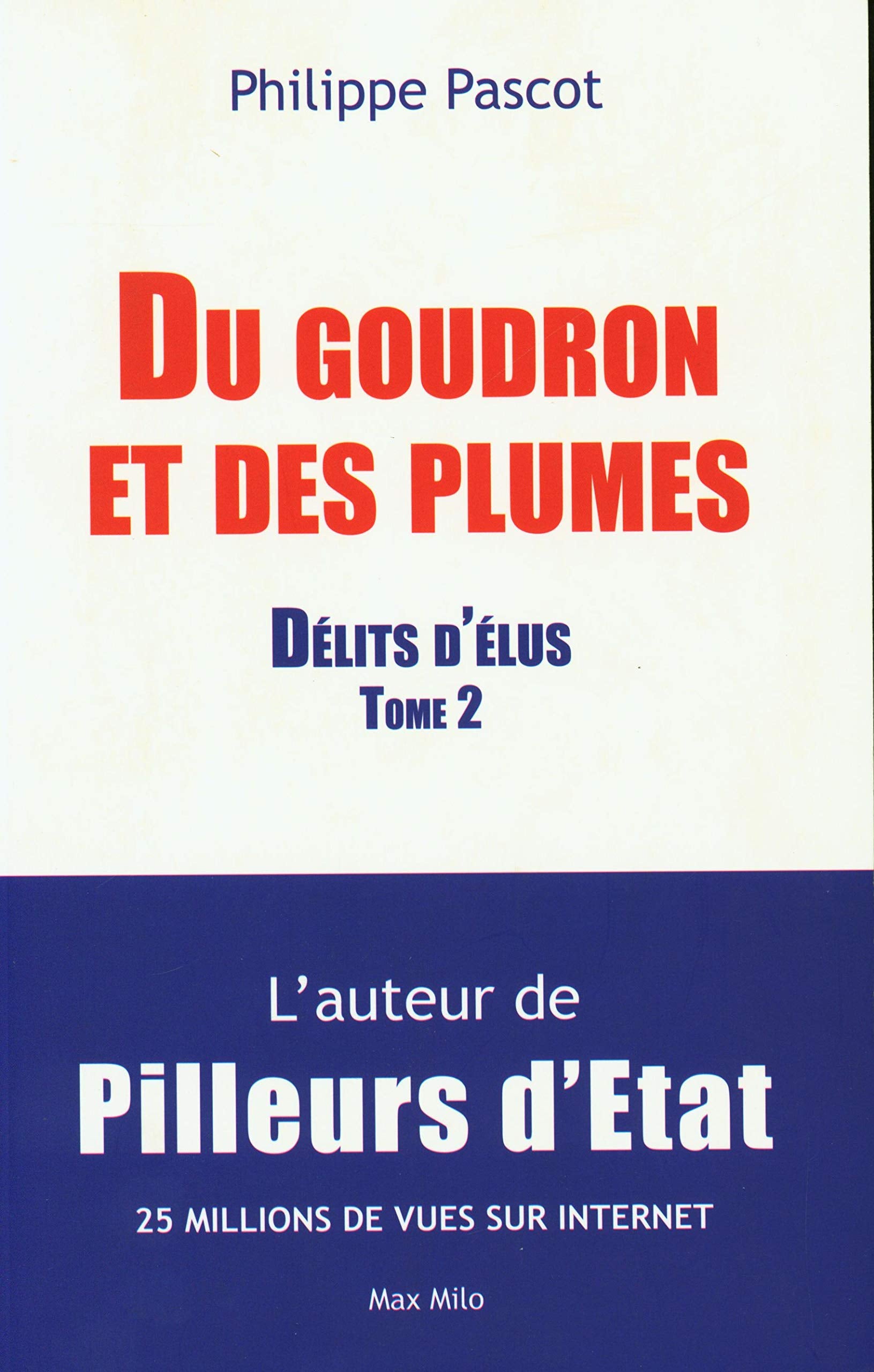 Du goudron et des plumes: Tome 2 délits d'élus 9782315007097