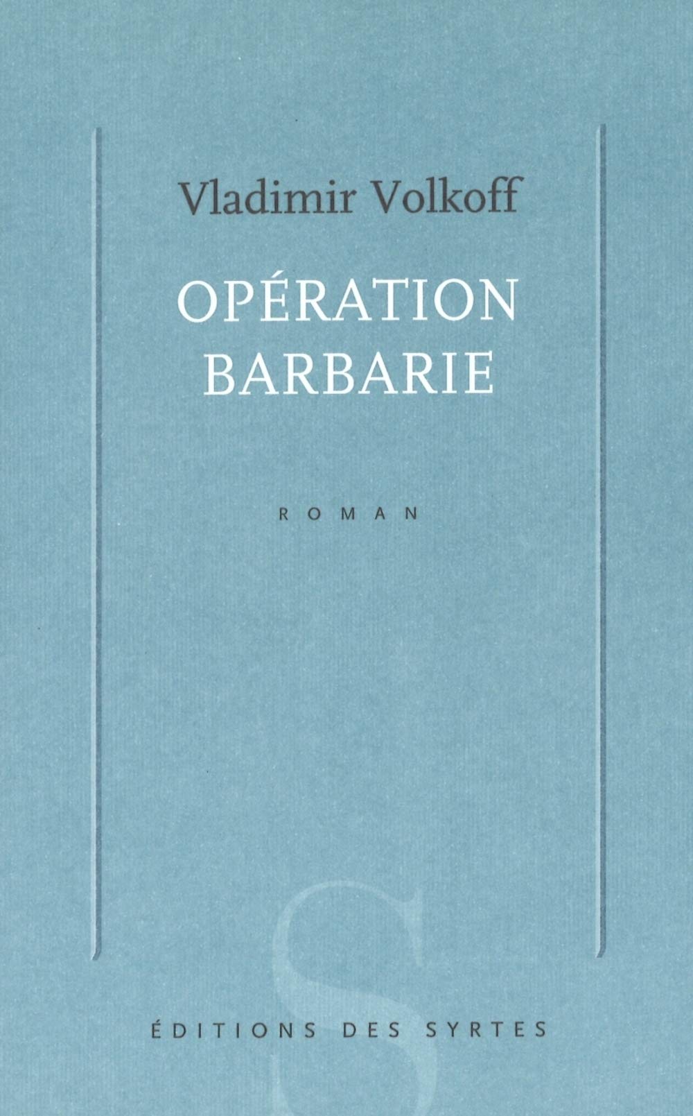 Opération Barbarie 9782845450356