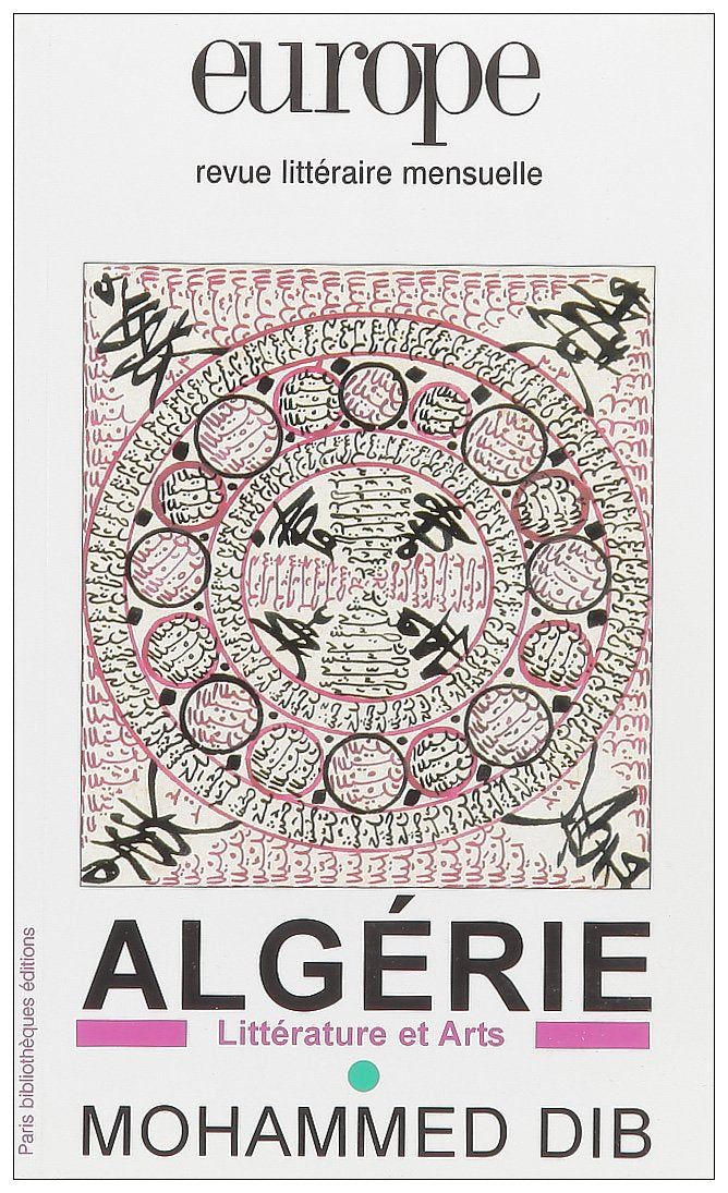 Europe, hors série : Algérie - Mohammed Dib 9782910814793