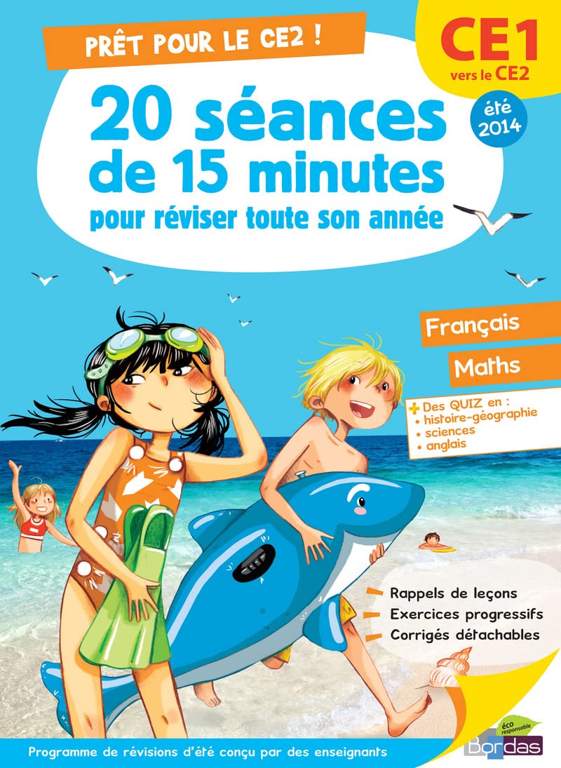 Cahier de vacances - Prêt pour le CE2 9782047351055